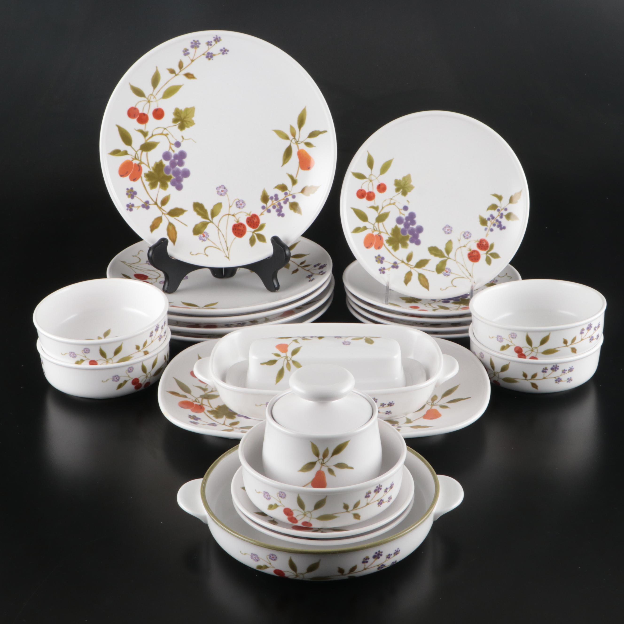 Noritake "Berries'N Such" Ceramic Dinnerware, 1974–1983