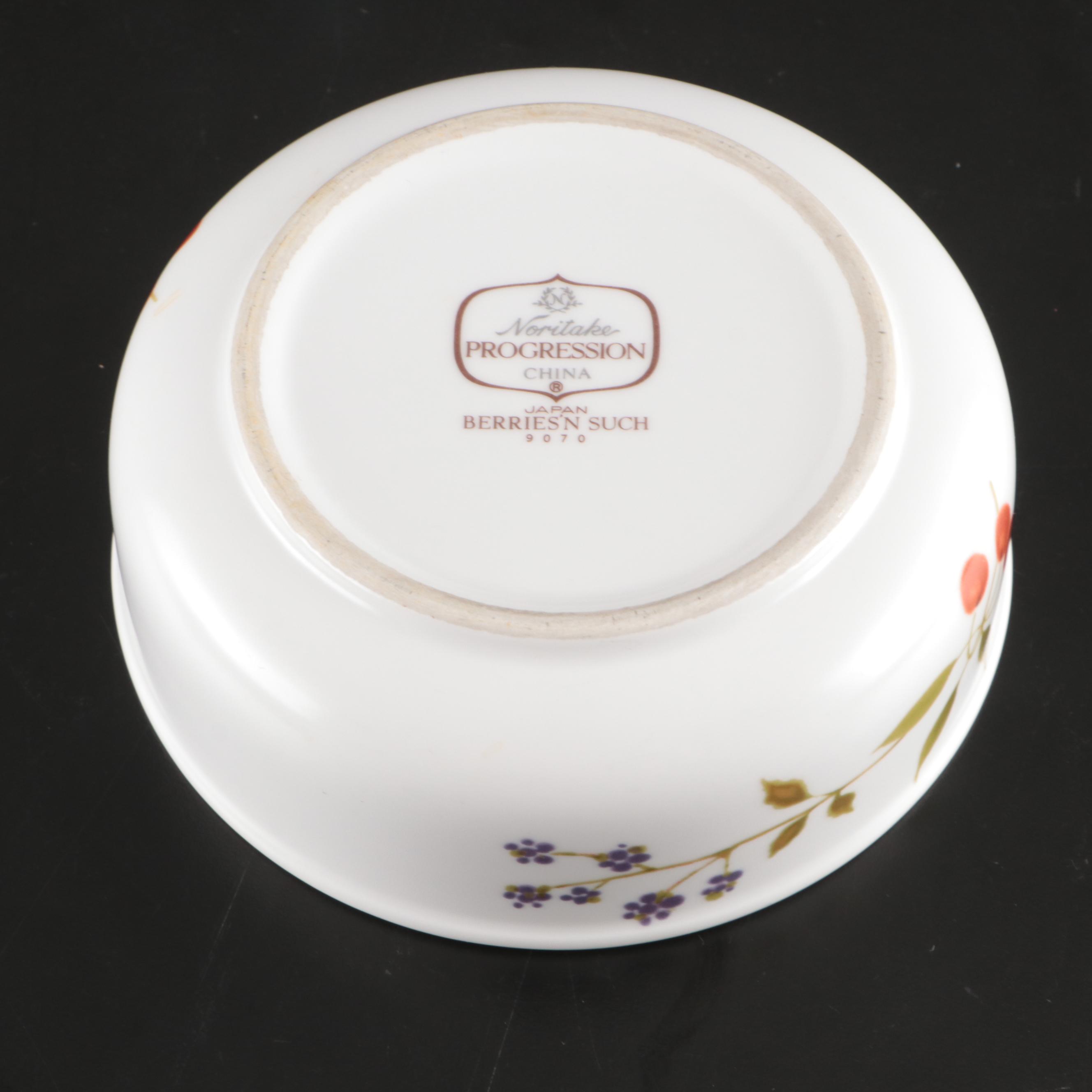 Noritake "Berries'N Such" Ceramic Dinnerware, 1974–1983
