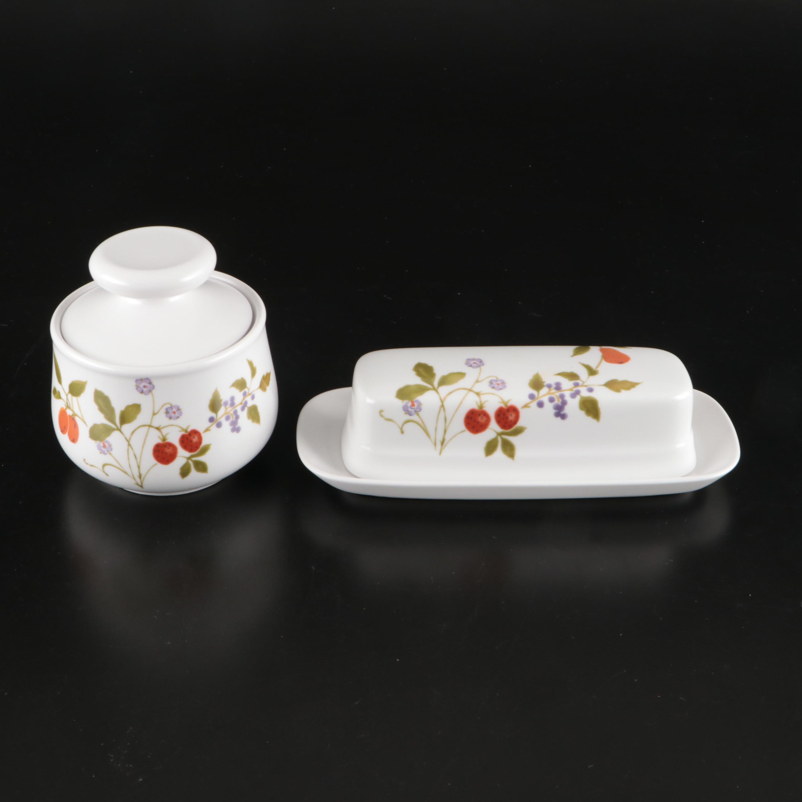 Noritake "Berries'N Such" Ceramic Dinnerware, 1974–1983