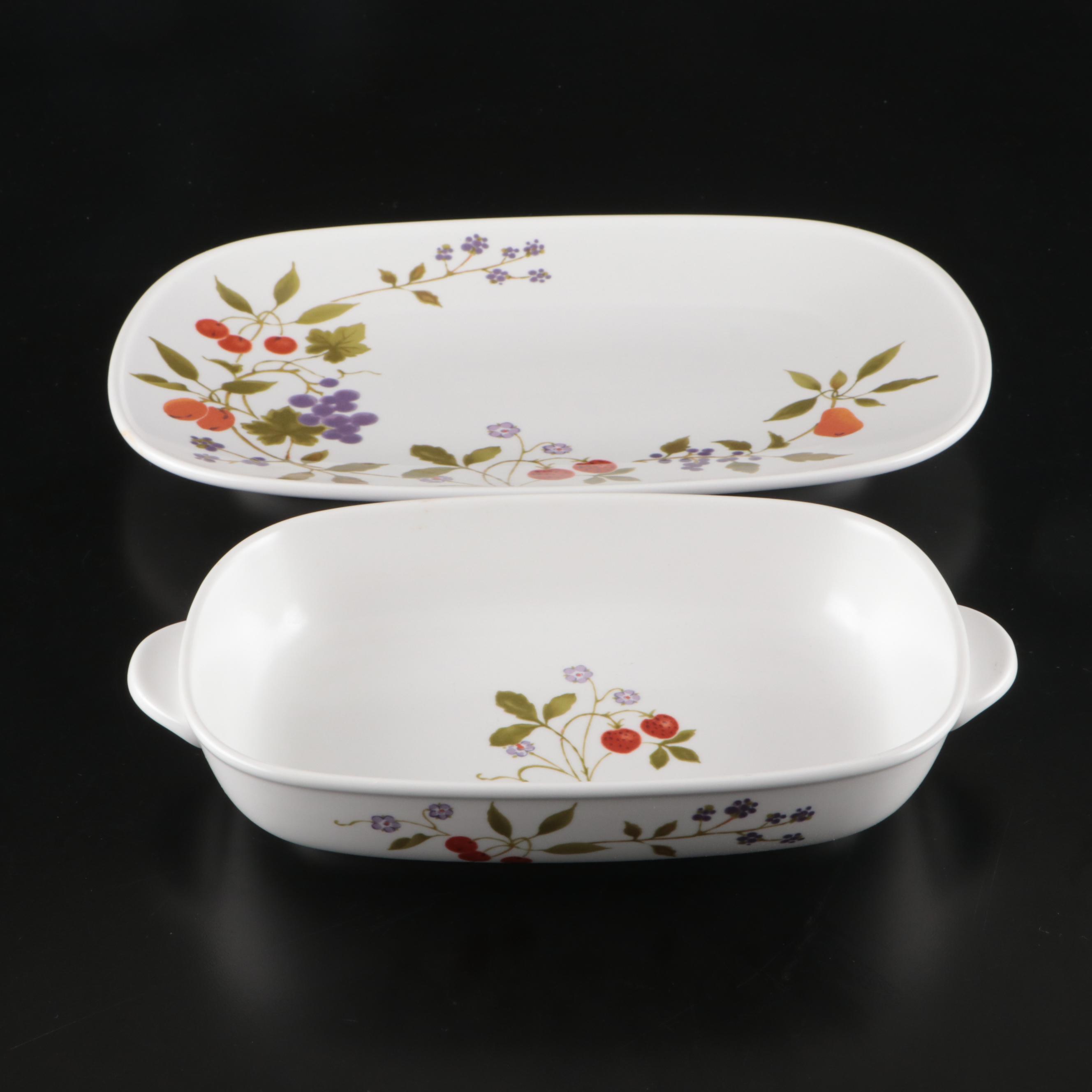Noritake "Berries'N Such" Ceramic Dinnerware, 1974–1983