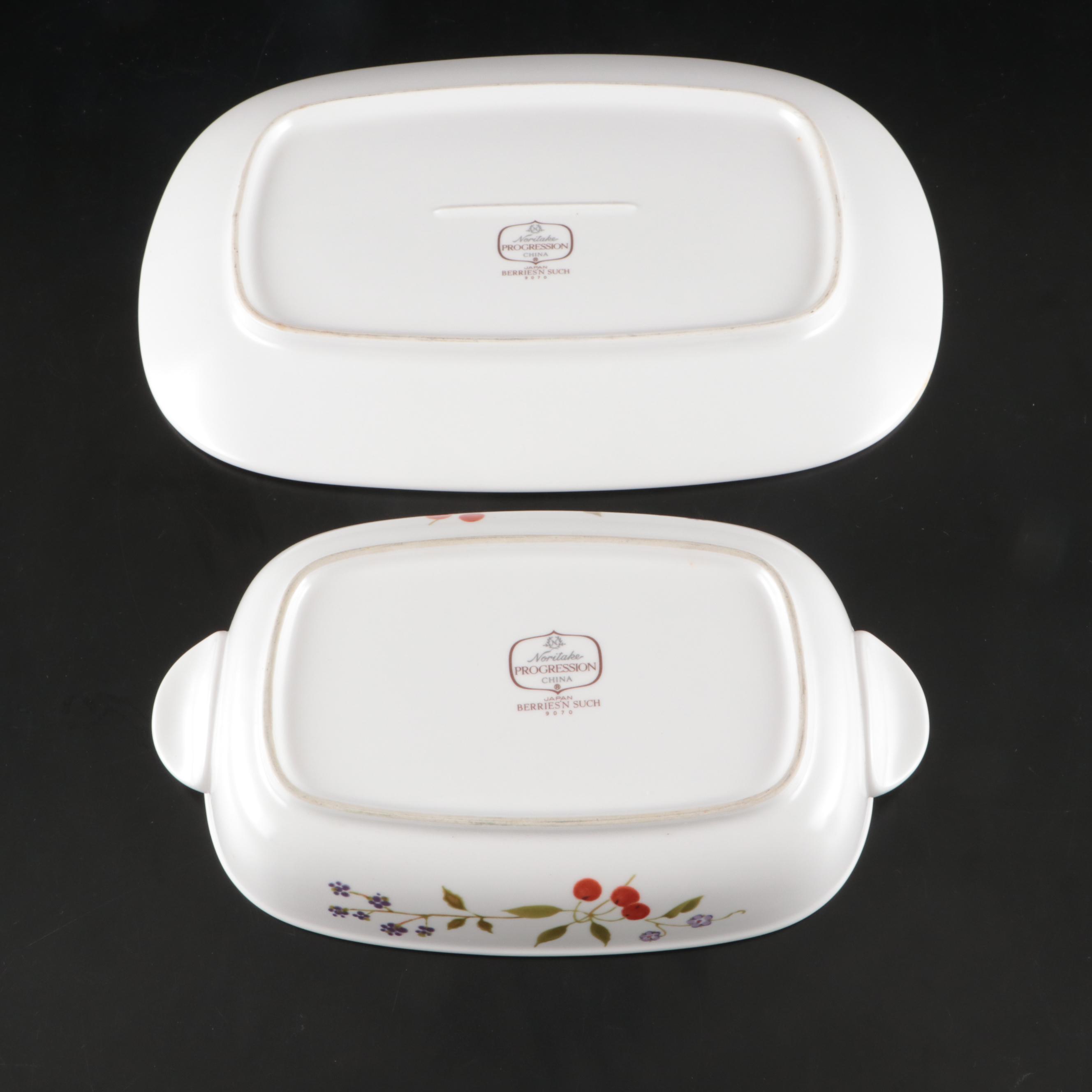 Noritake "Berries'N Such" Ceramic Dinnerware, 1974–1983