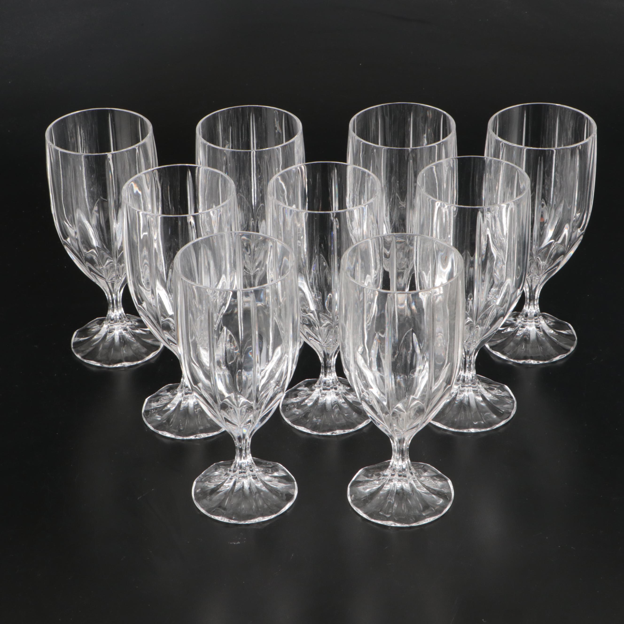 Mikasa Crystal "Park Lane" Iced Tea Glasses, 1987–2010