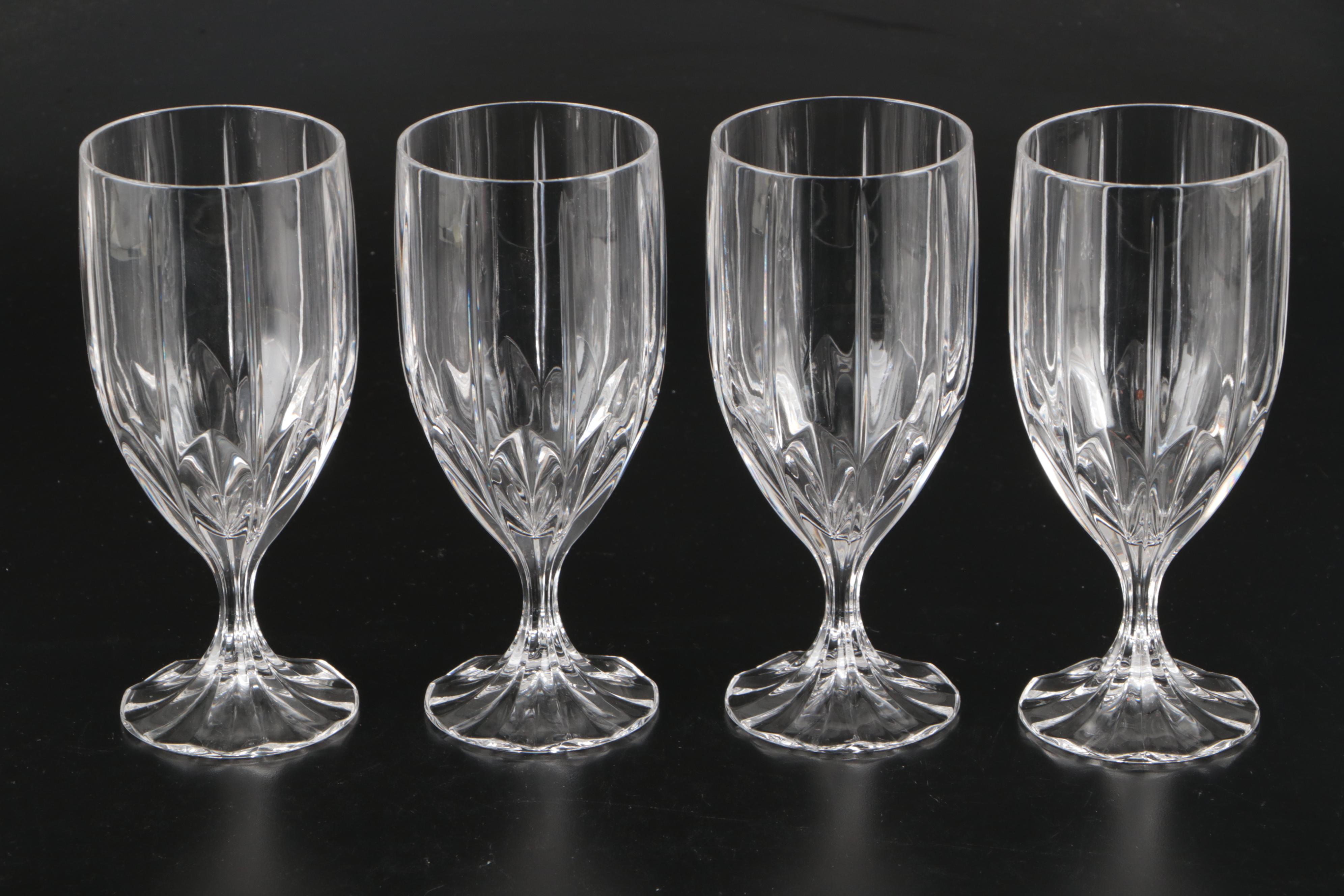 Mikasa Crystal "Park Lane" Iced Tea Glasses, 1987–2010