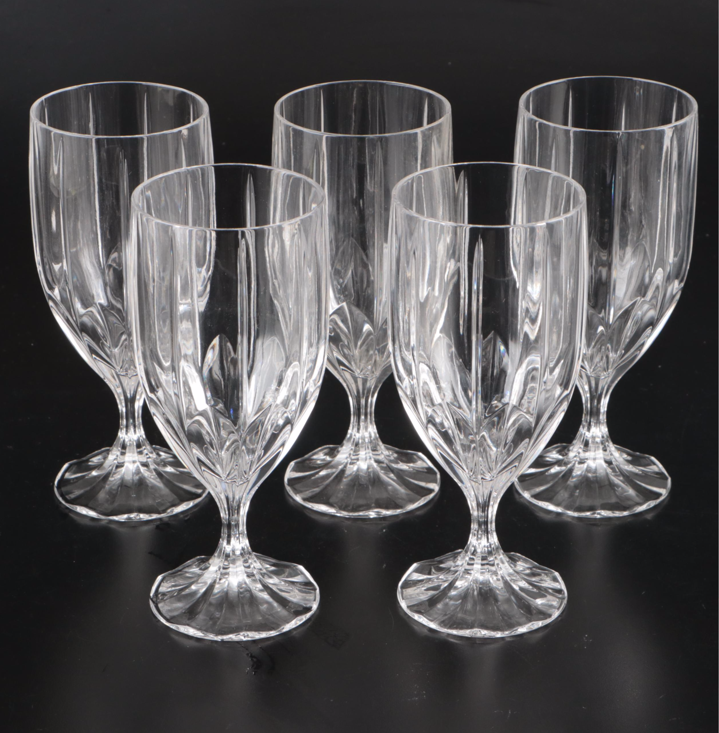 Mikasa Crystal "Park Lane" Iced Tea Glasses, 1987–2010