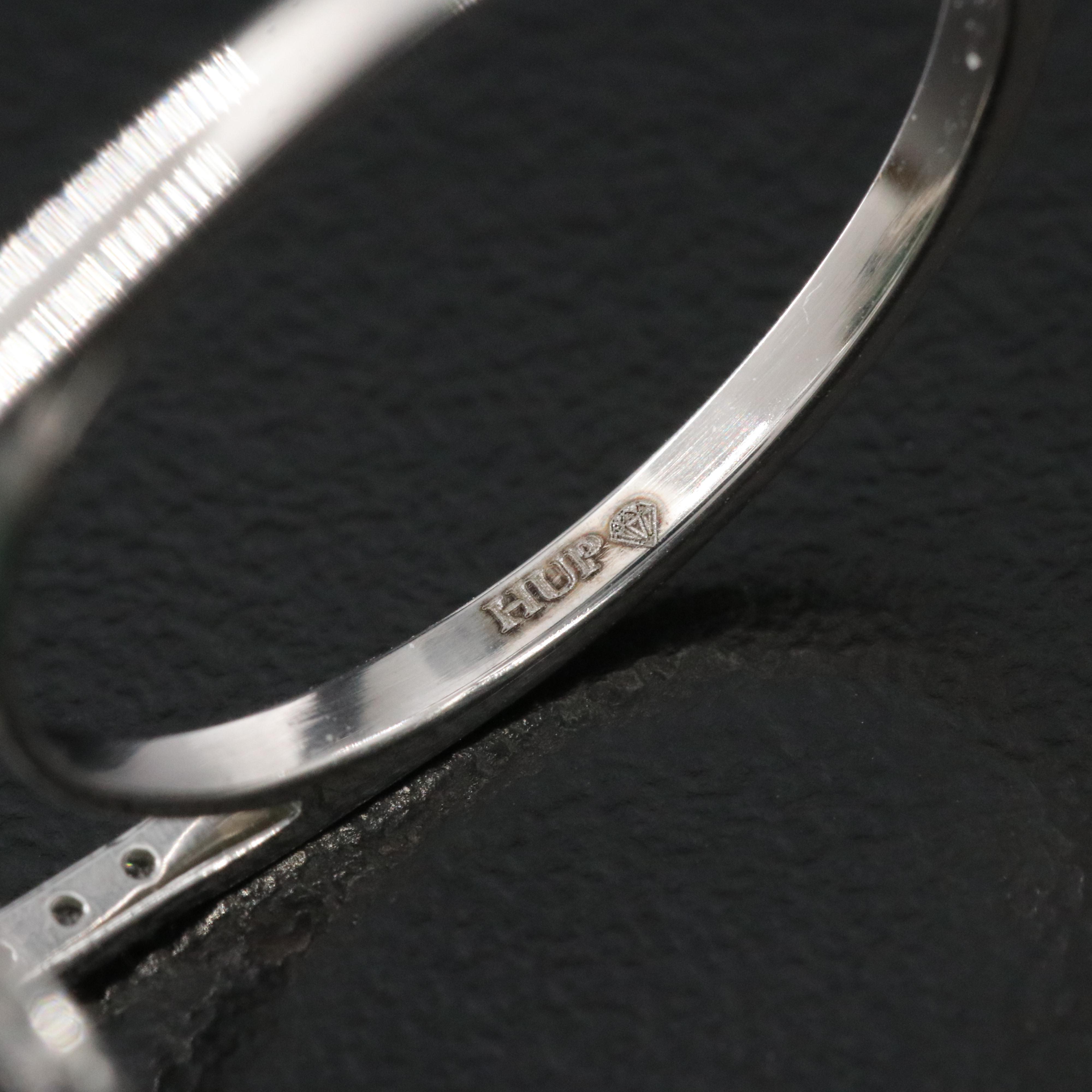 Platinum 5.84 CT Emerald and 0.22 CTW Diamond Ring