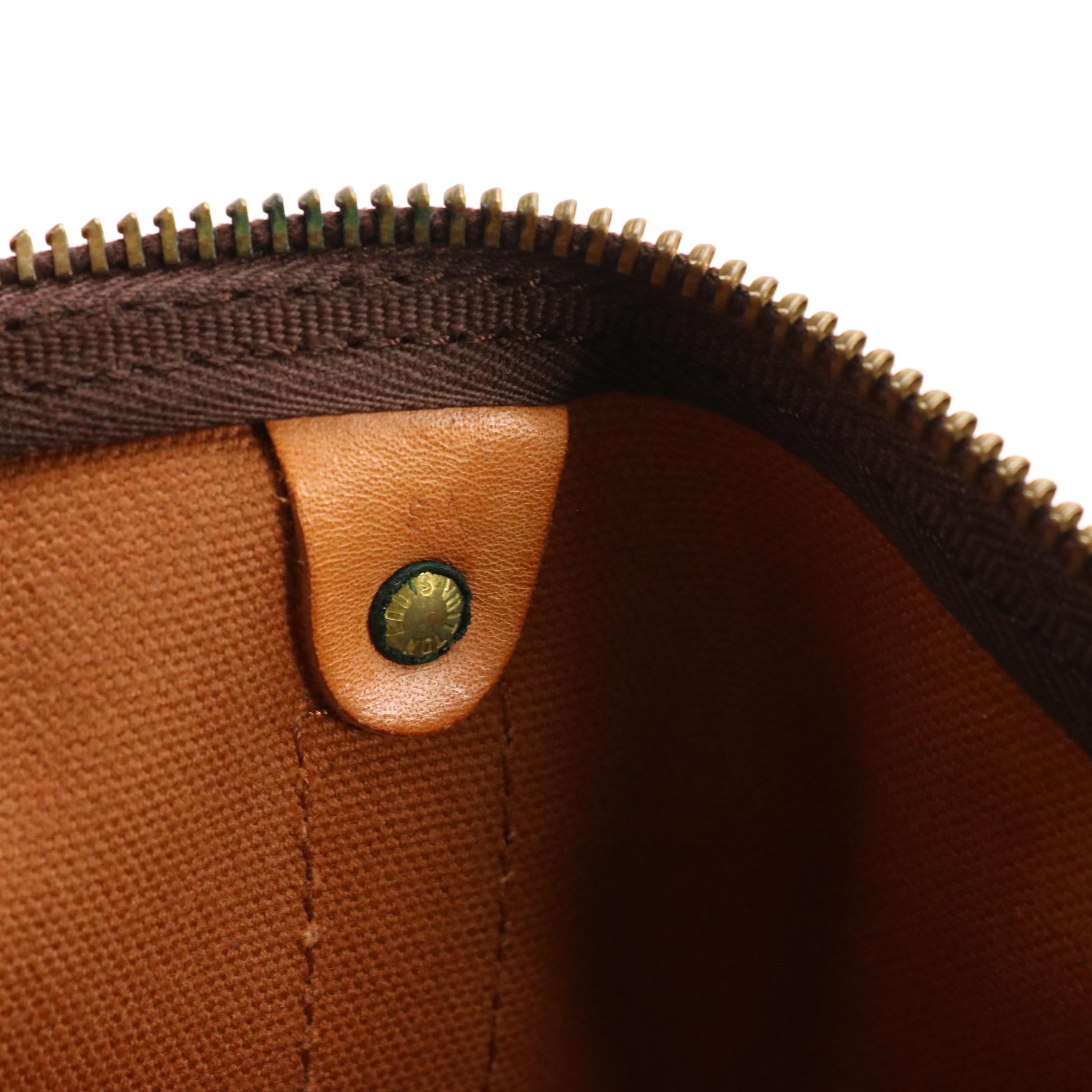 Louis Vuitton Keepall 45 in Monogram Canvas and Vachetta Leather, 1980s