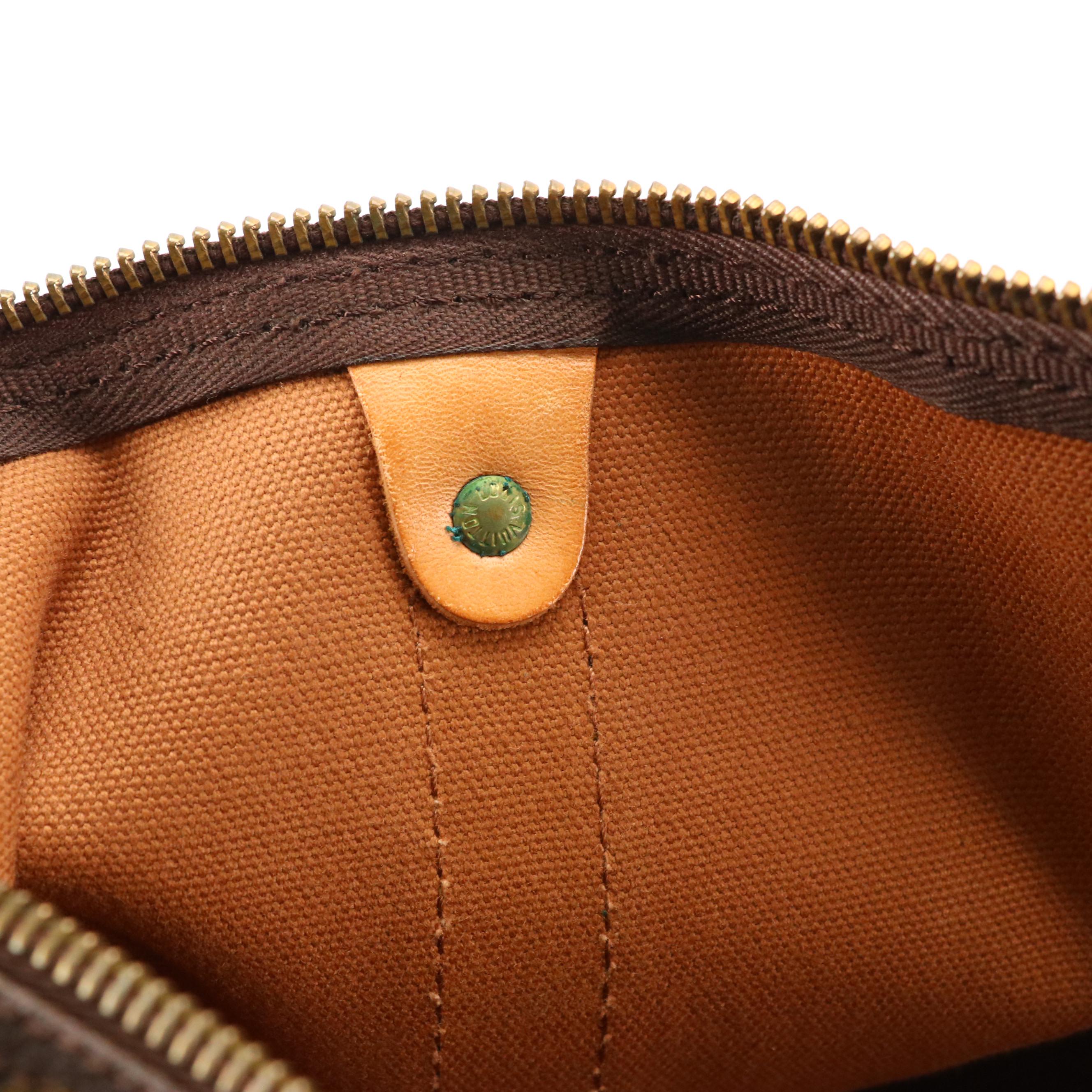 Louis Vuitton Keepall 45 in Monogram Canvas and Vachetta Leather, 1980s