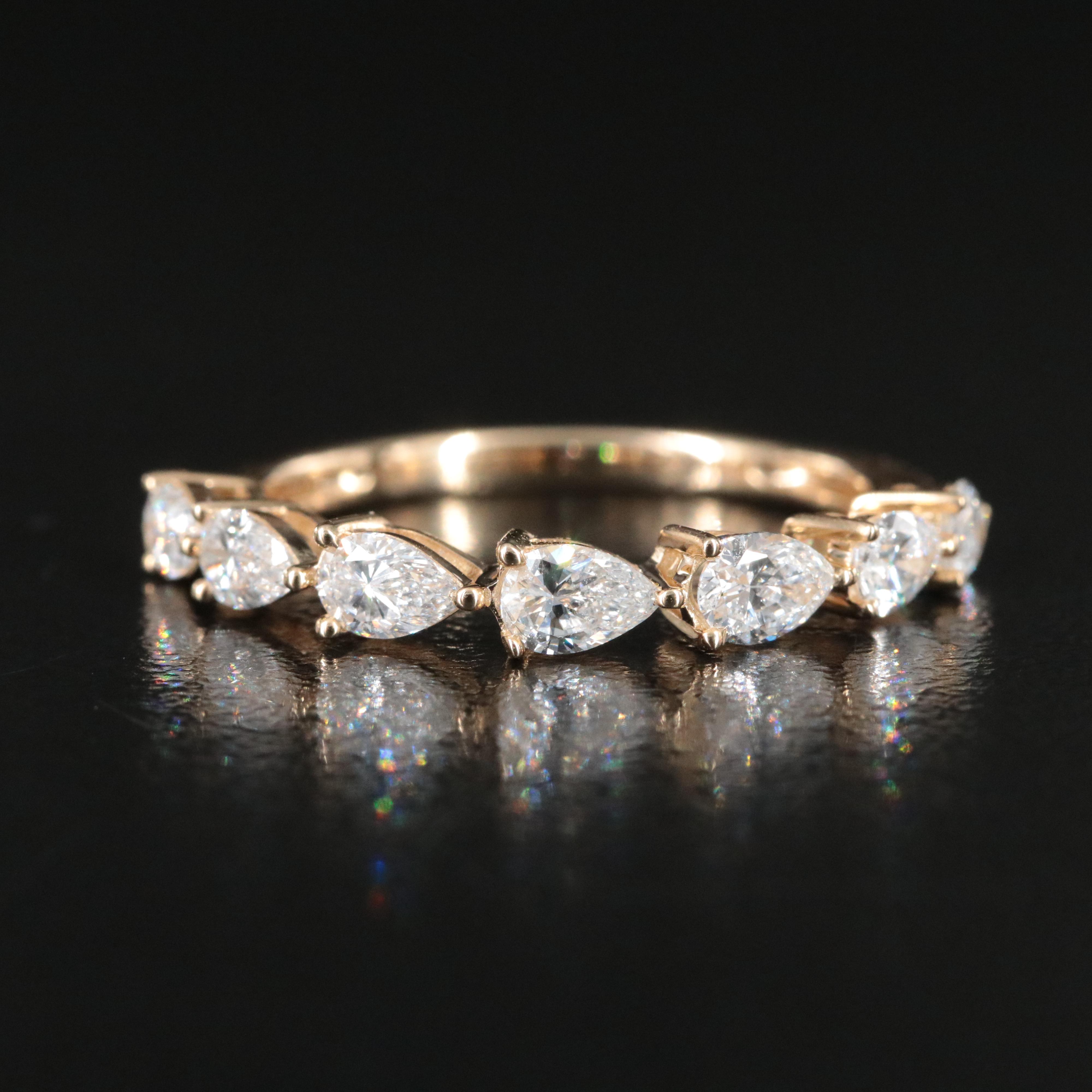 14K1.06 CTW Lab Grown Diamond Ring