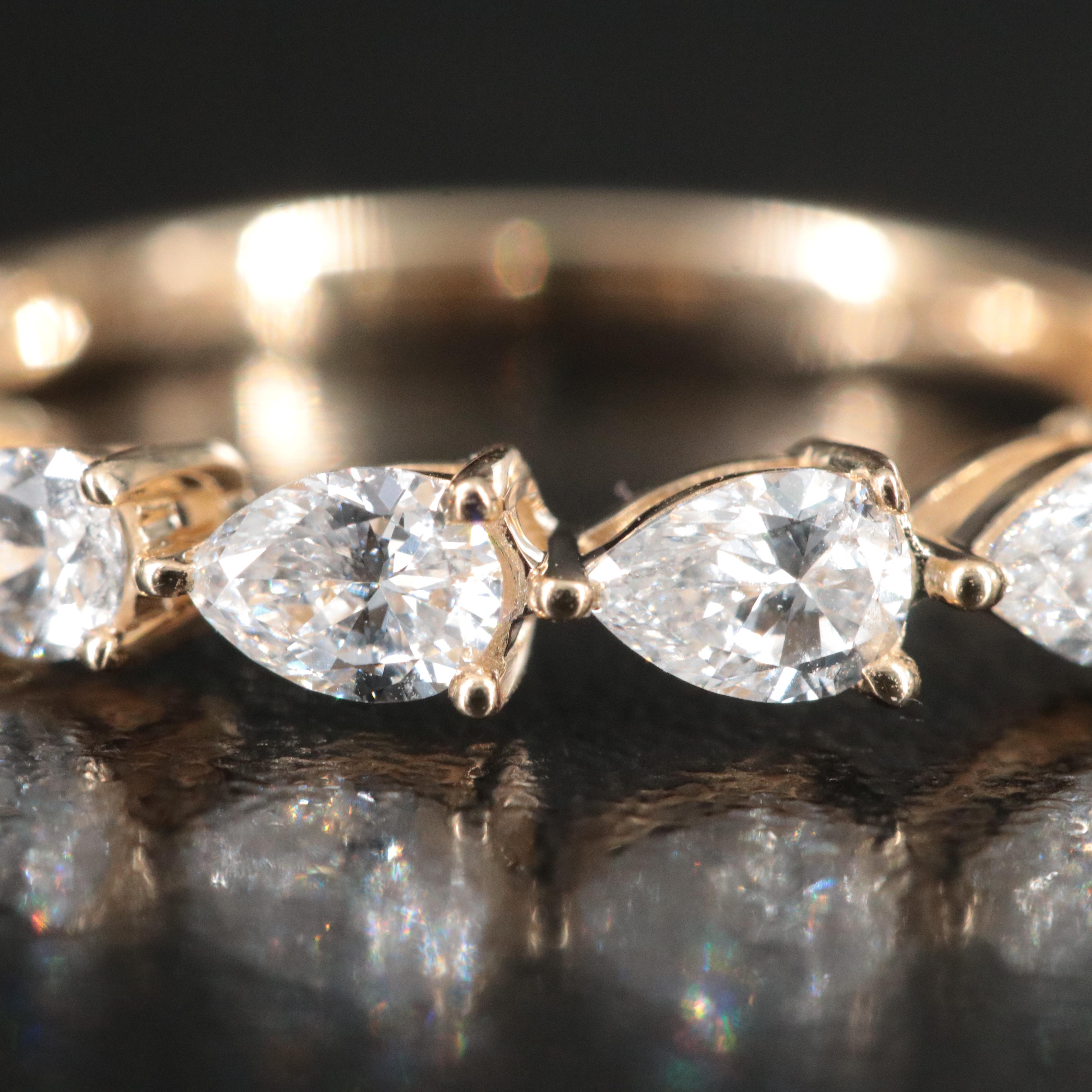 14K1.06 CTW Lab Grown Diamond Ring