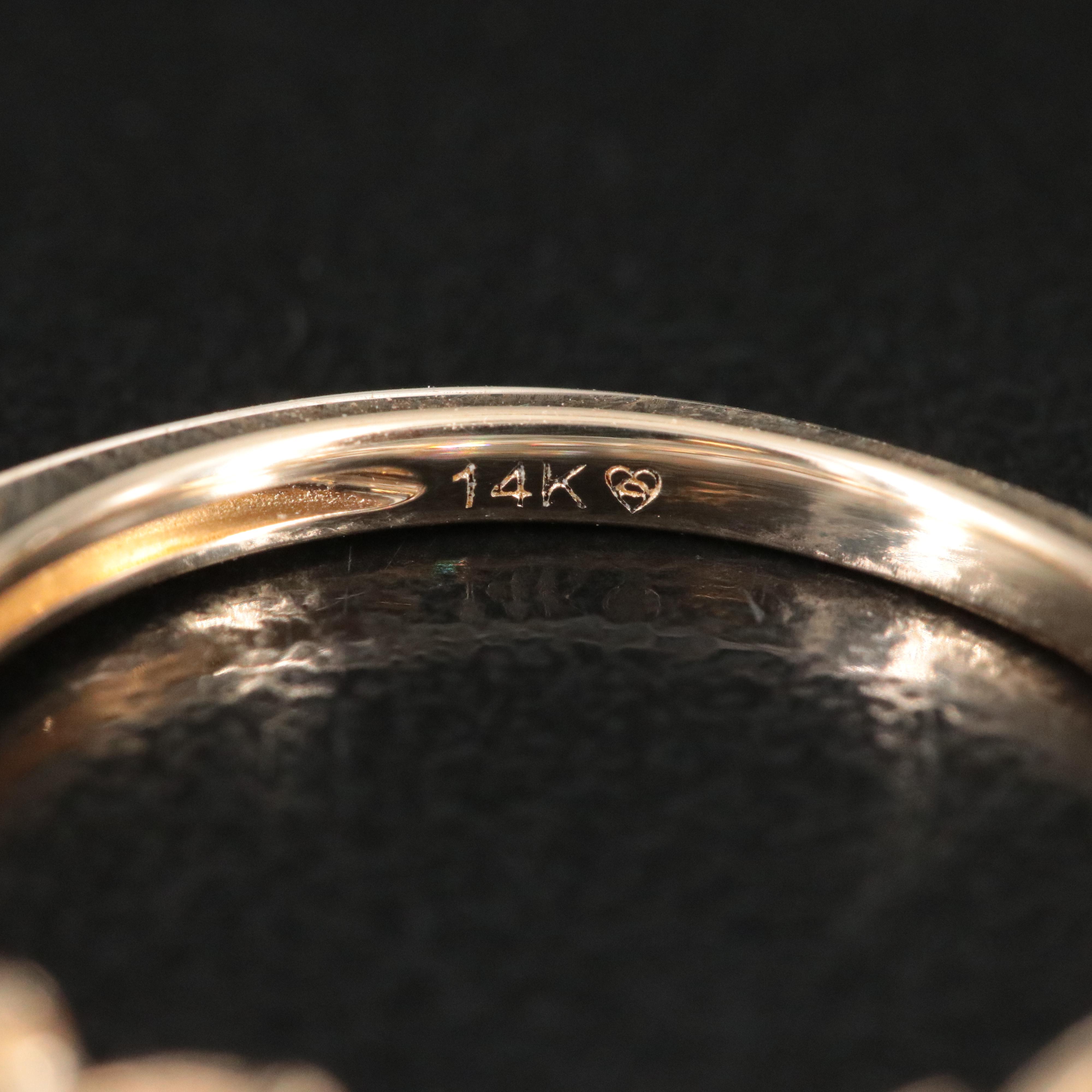 14K1.06 CTW Lab Grown Diamond Ring