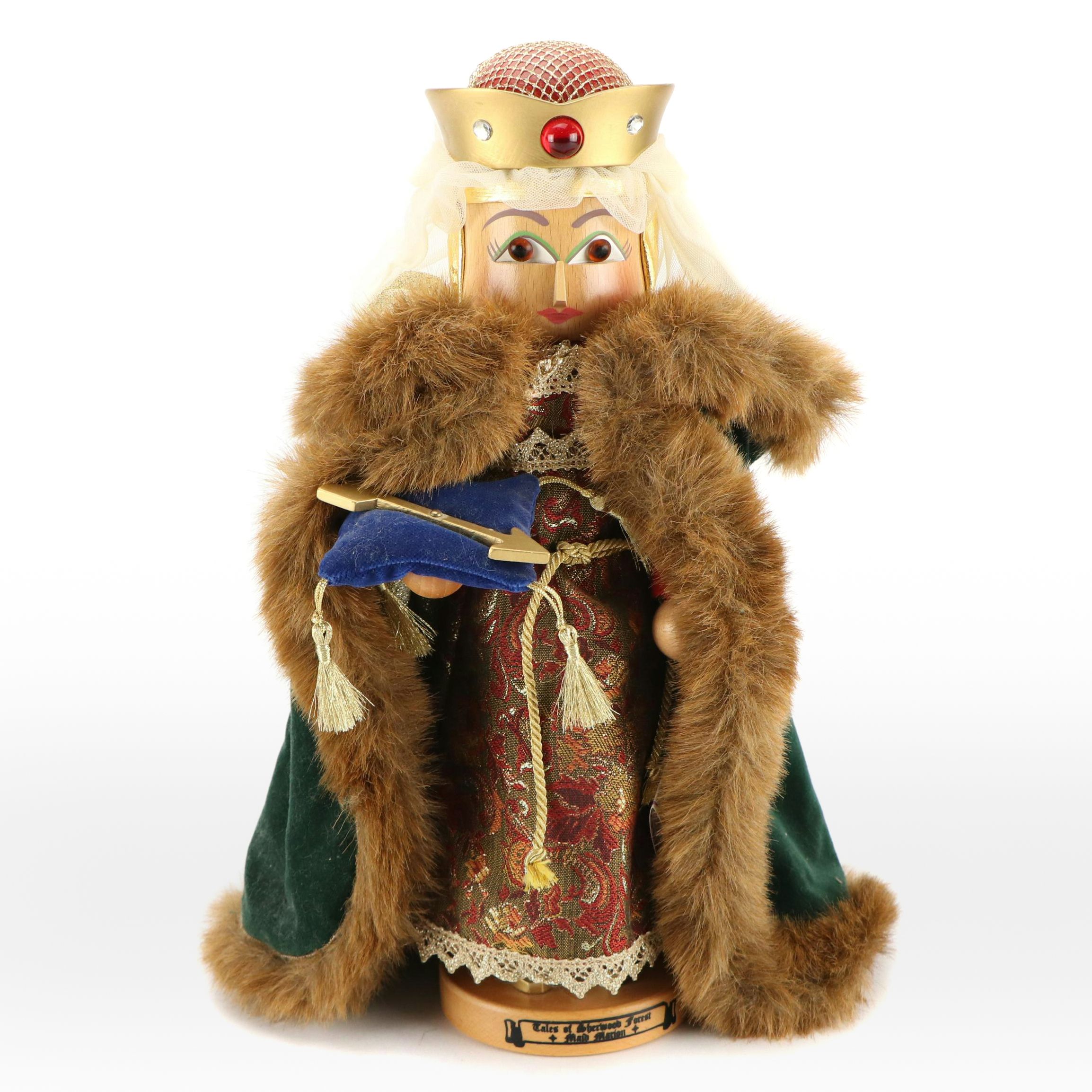 Steinbach Limited Edition "Maid Marion" Handcrafted Wooden Nutcracker