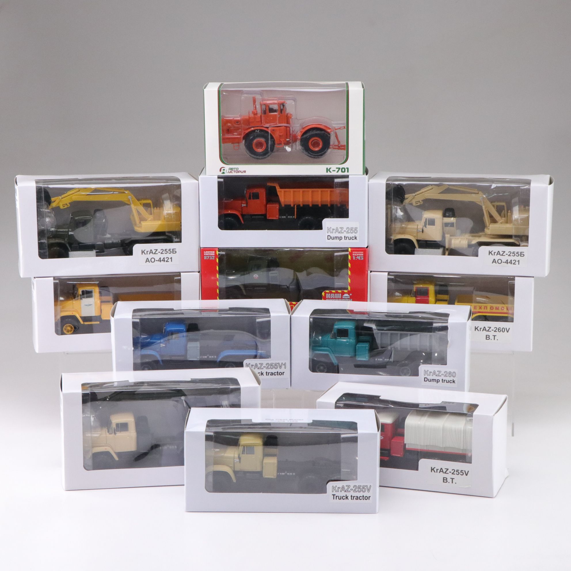 KrAZ Diecast Trucks & Construction Vehicles