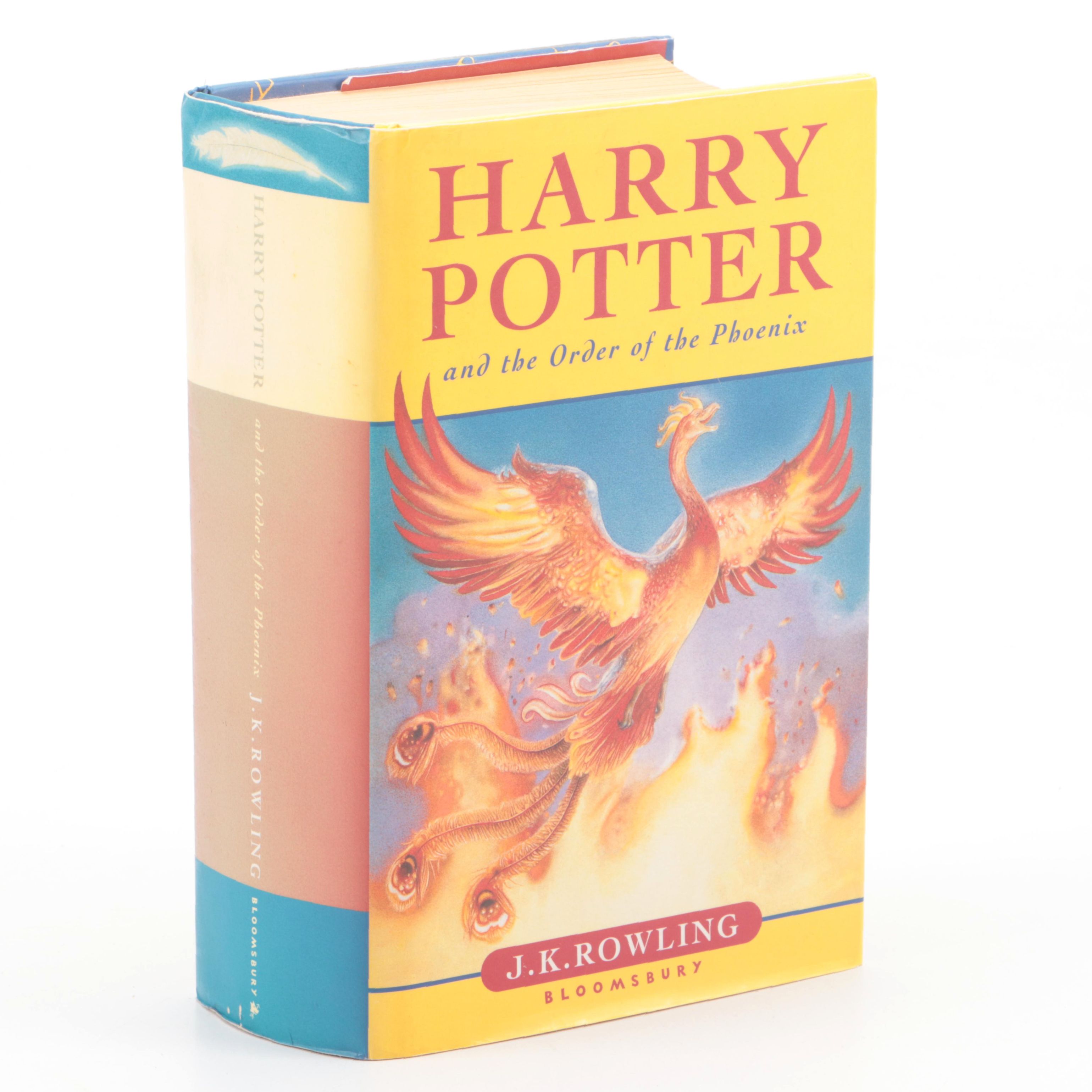 First UK Edition "Harry Potter and the Order of the Phoenix" by J. K. Rowling