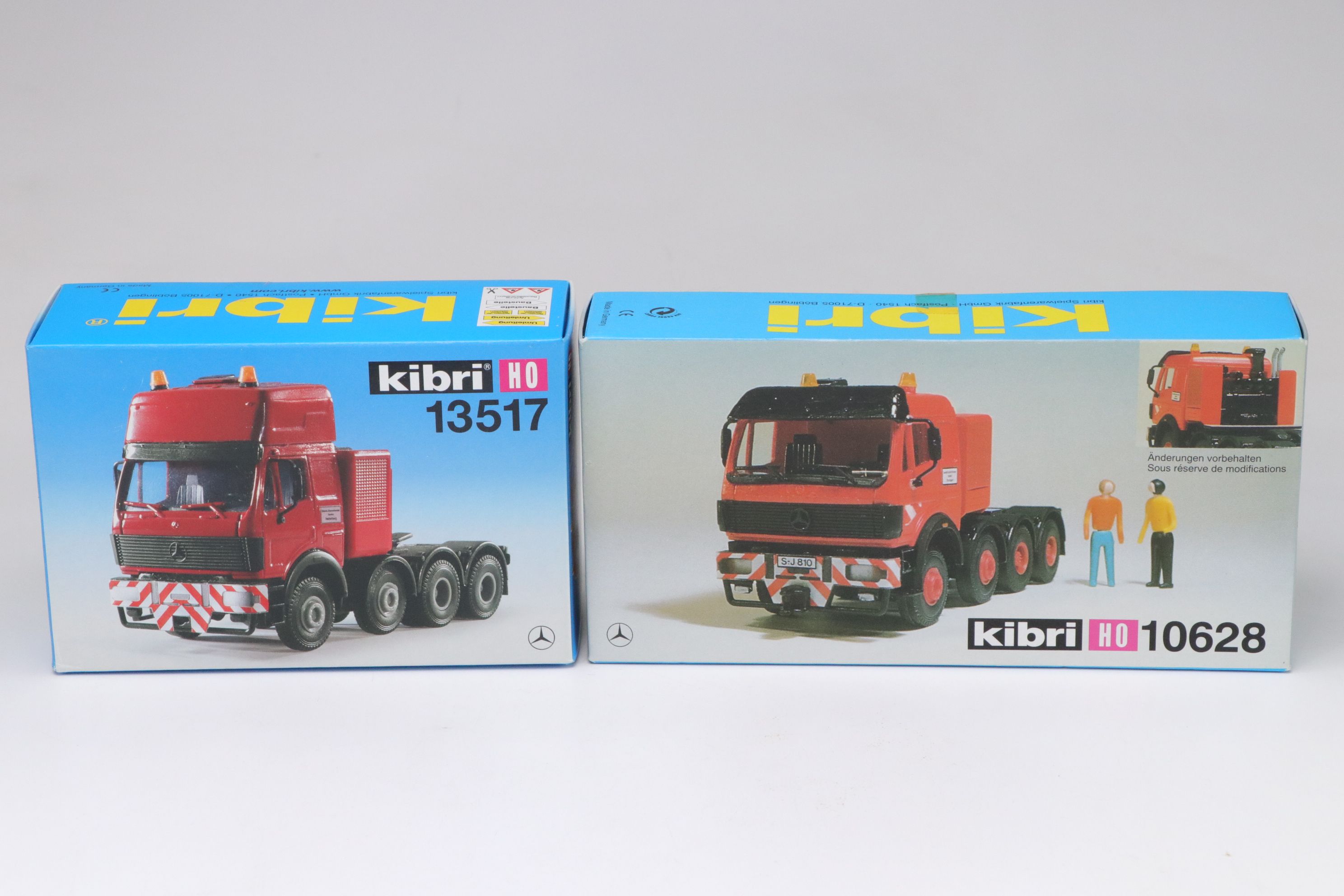 Kibri HO Scale Construction and Military Vehicle Model Kits