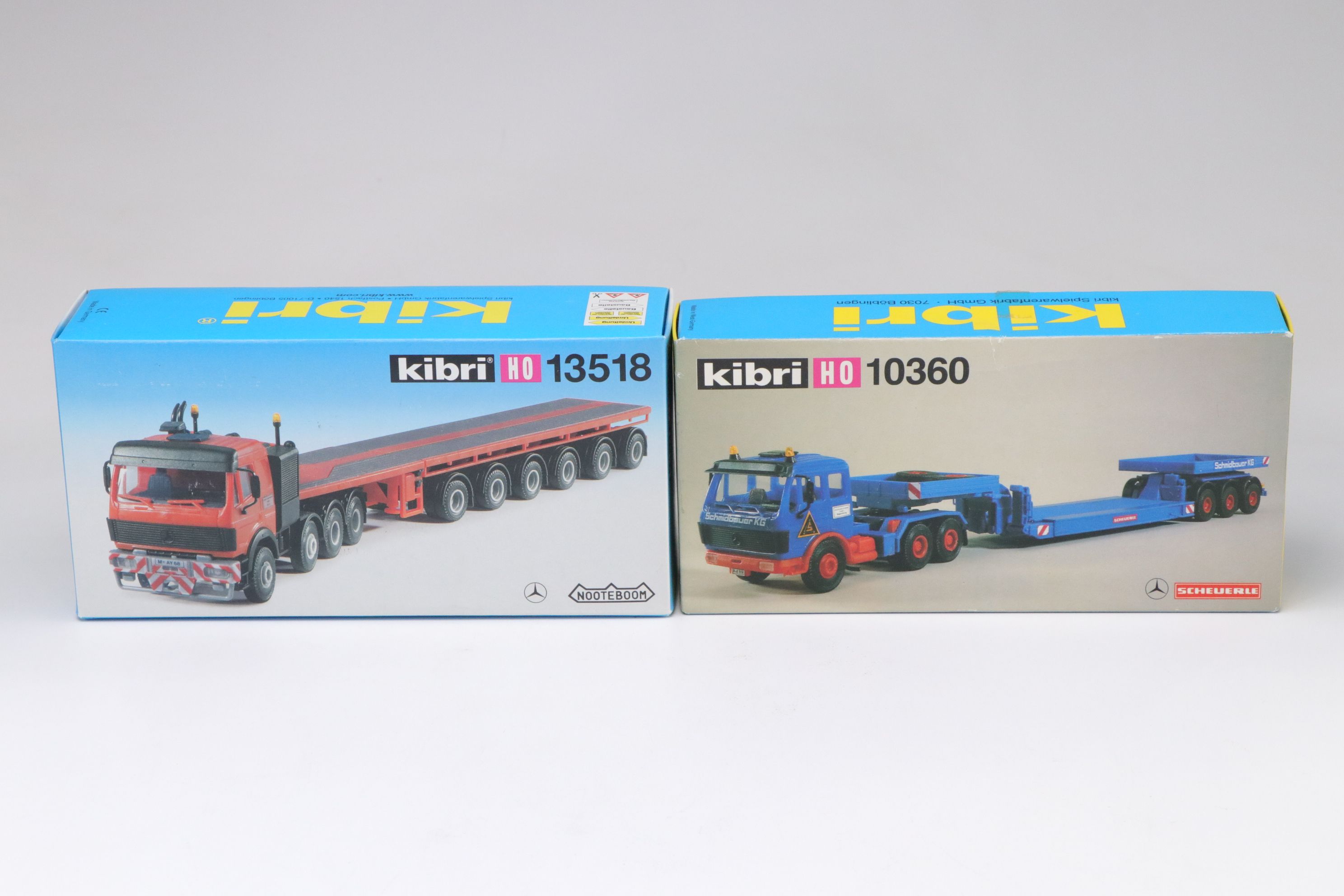 Kibri HO Scale Construction and Military Vehicle Model Kits