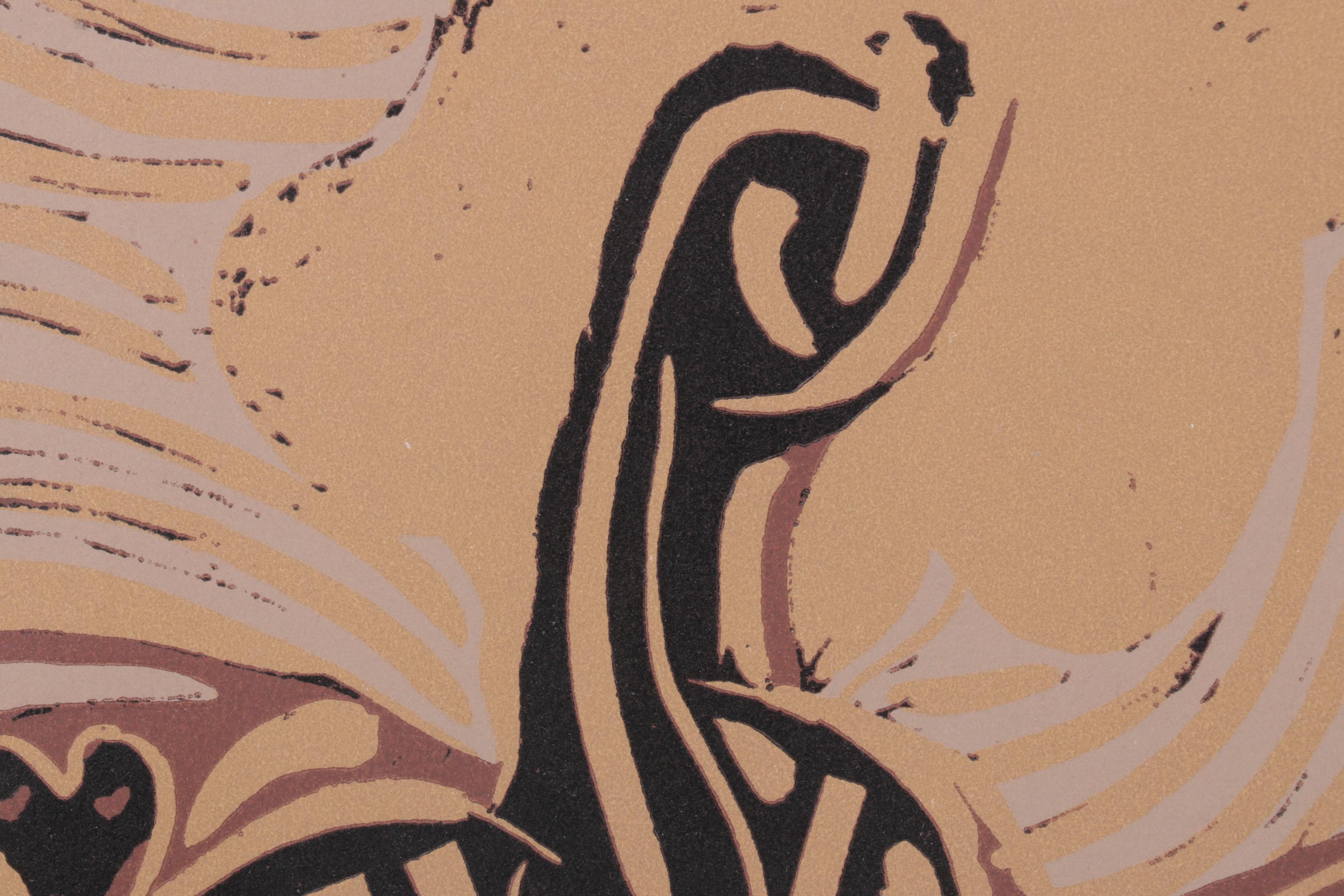 Pablo Picasso Linocut "Les Vendangeurs," 1962