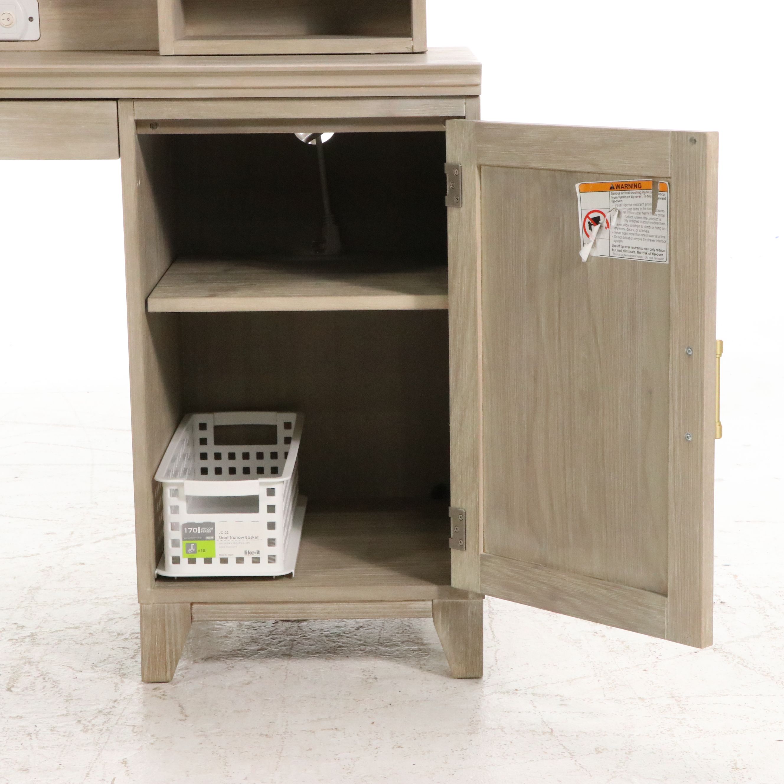 Pottery Barn Teen "Hampton" Desk with Hutch and Pink Computer Chair