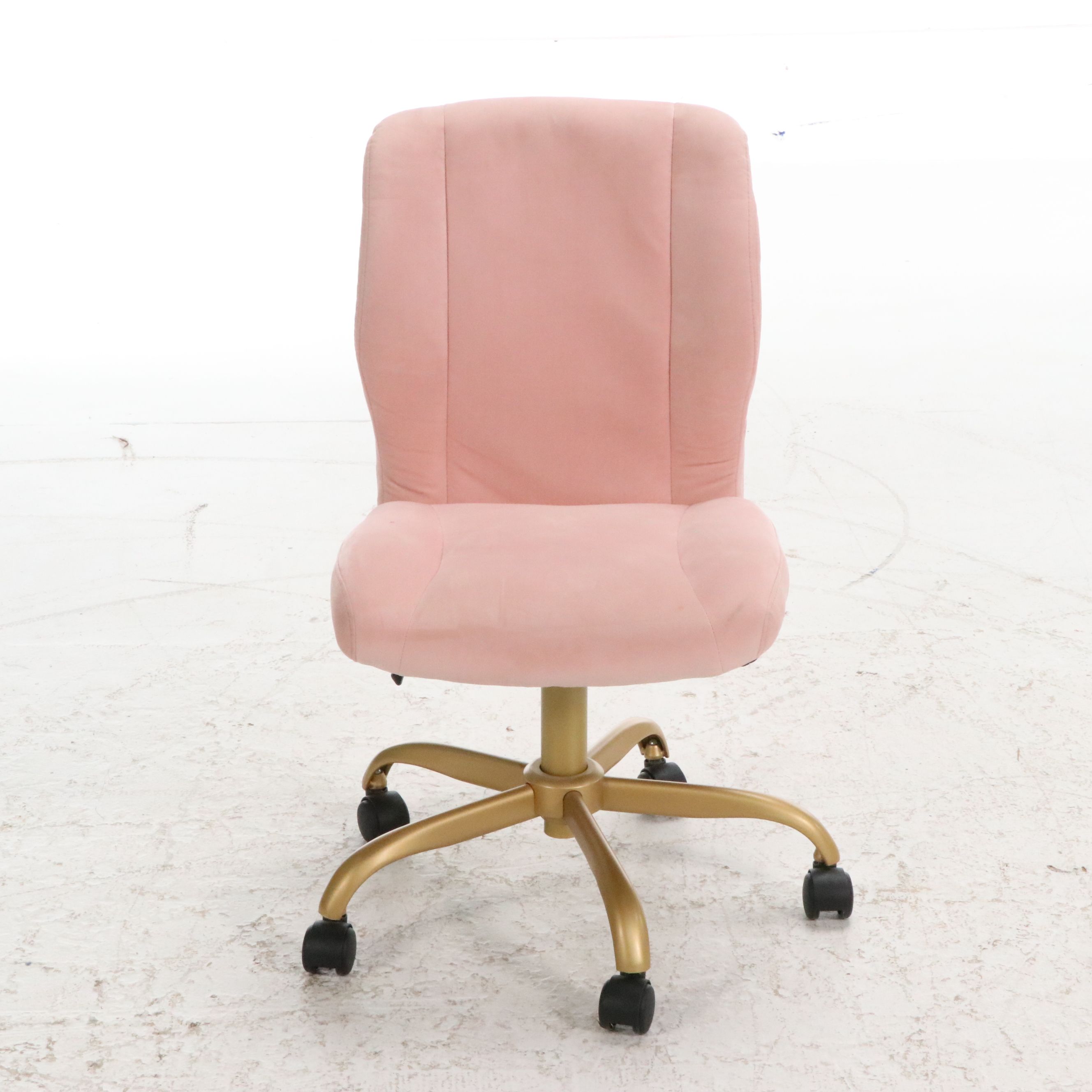 Pottery Barn Teen "Hampton" Desk with Hutch and Pink Computer Chair