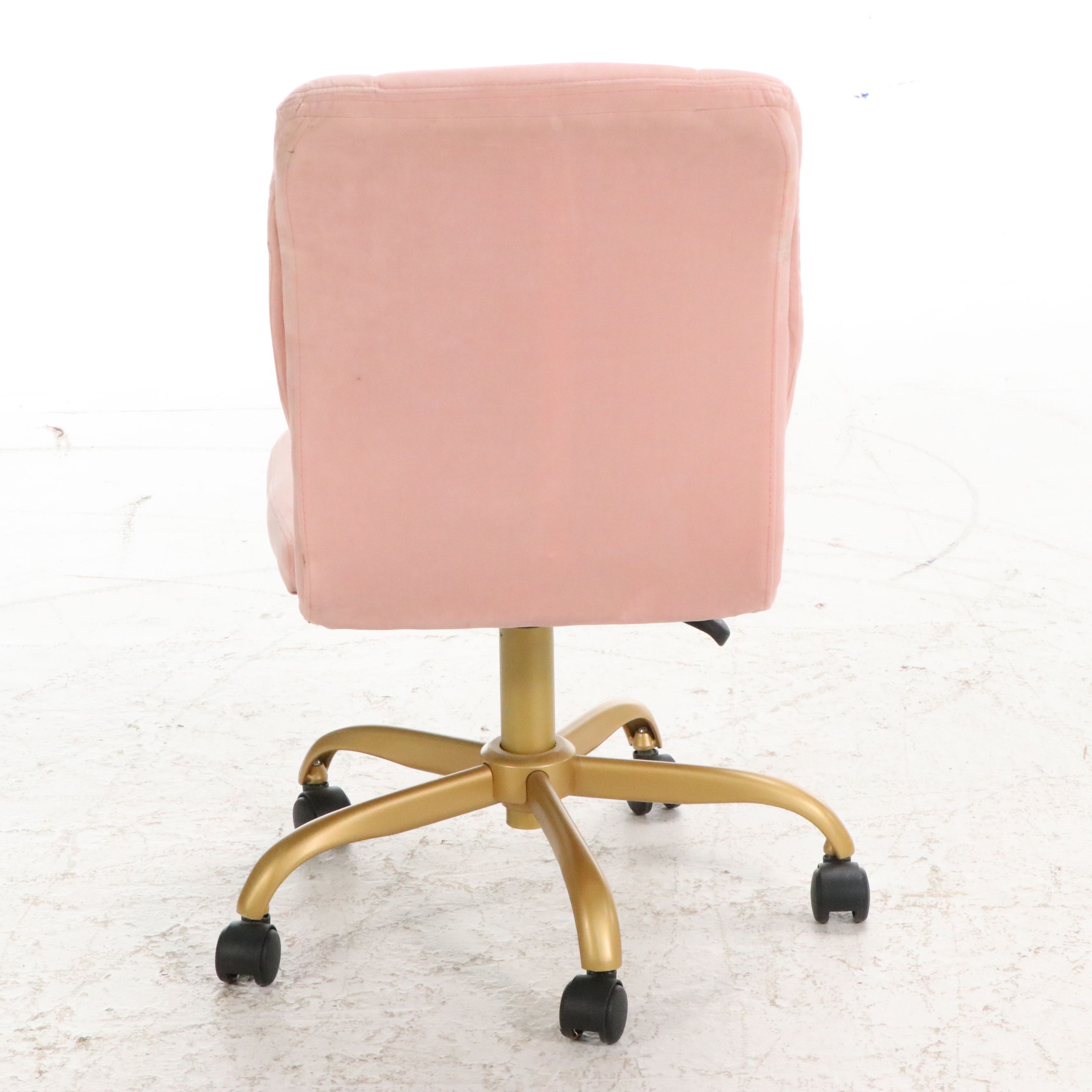 Pottery Barn Teen "Hampton" Desk with Hutch and Pink Computer Chair