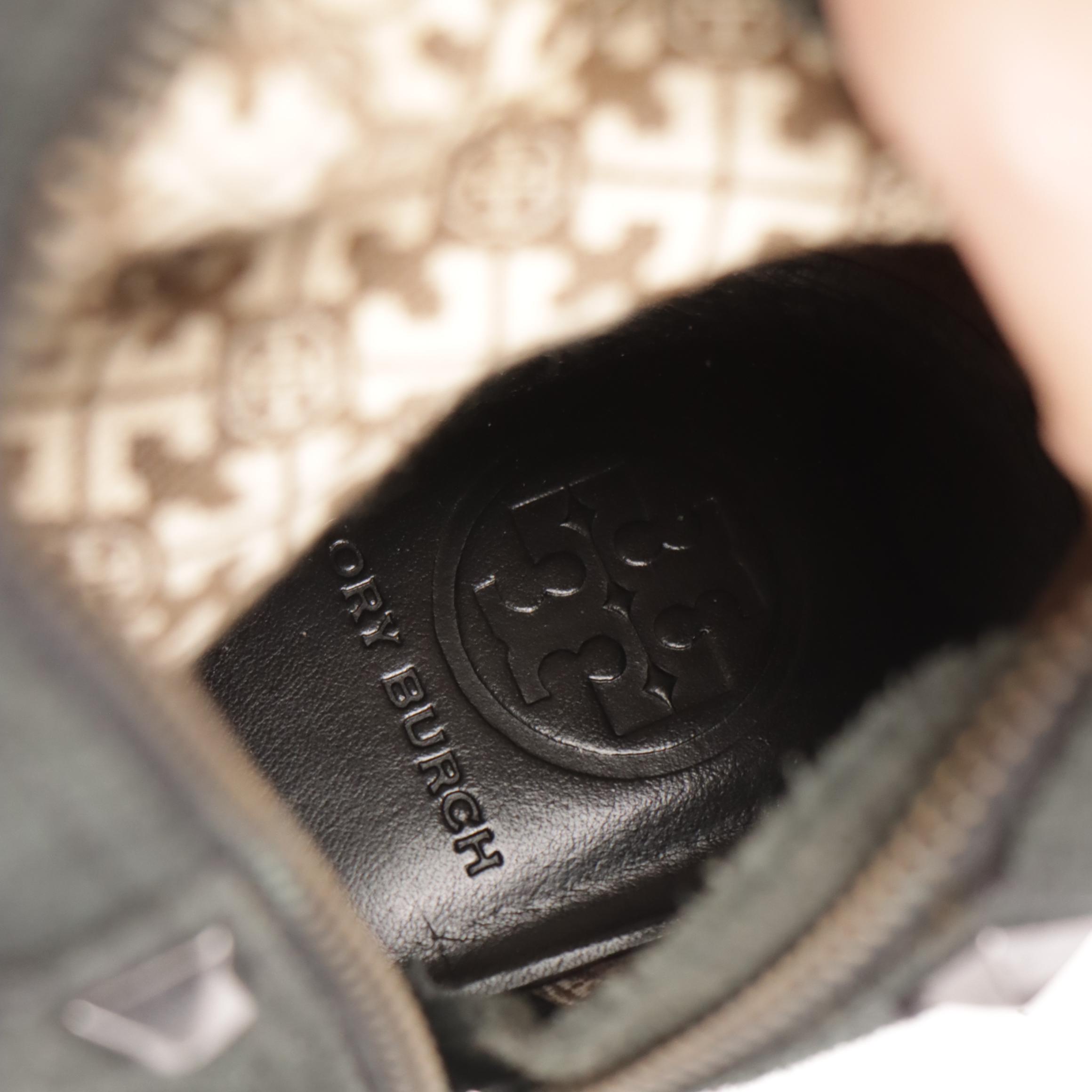 Tory Burch Rhett Over-the-Knee Boots in Studded Suede with Box