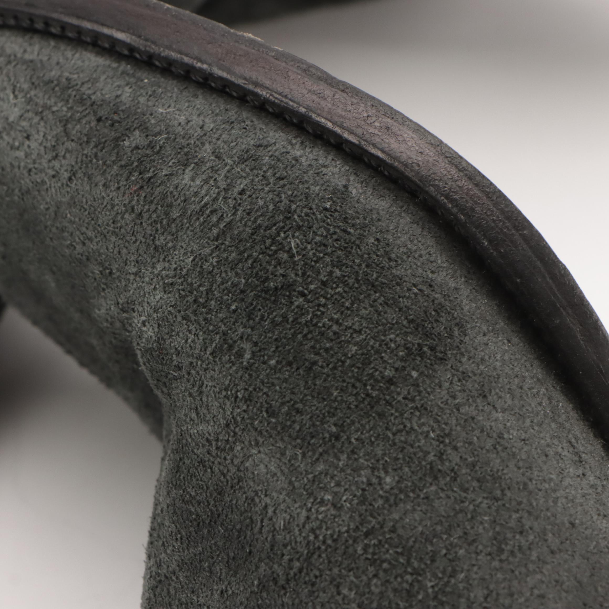 Tory Burch Rhett Over-the-Knee Boots in Studded Suede with Box