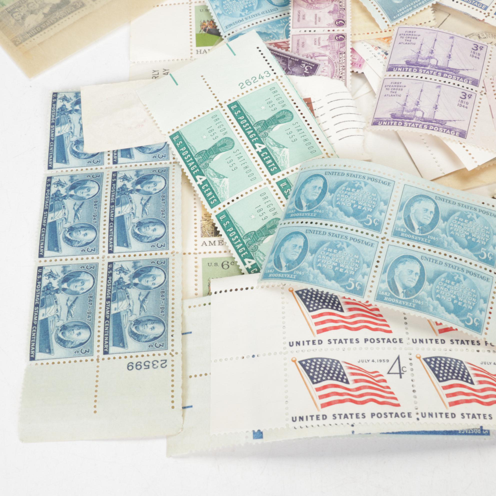 Harris Standard World Stamp Album with Stamps