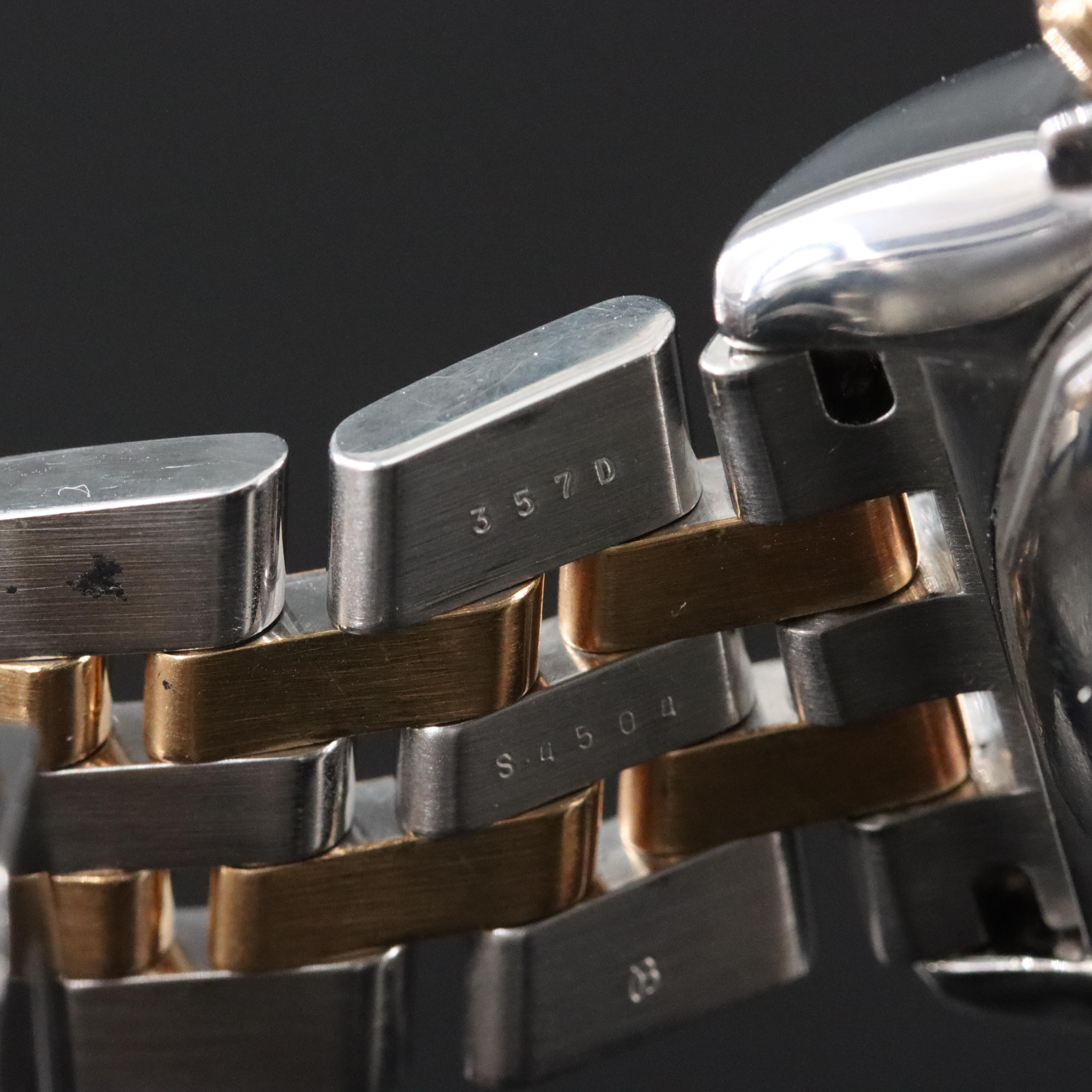 Breitling Chronomat Evolution Custom Diamond 18K and Stainless Steel Watch