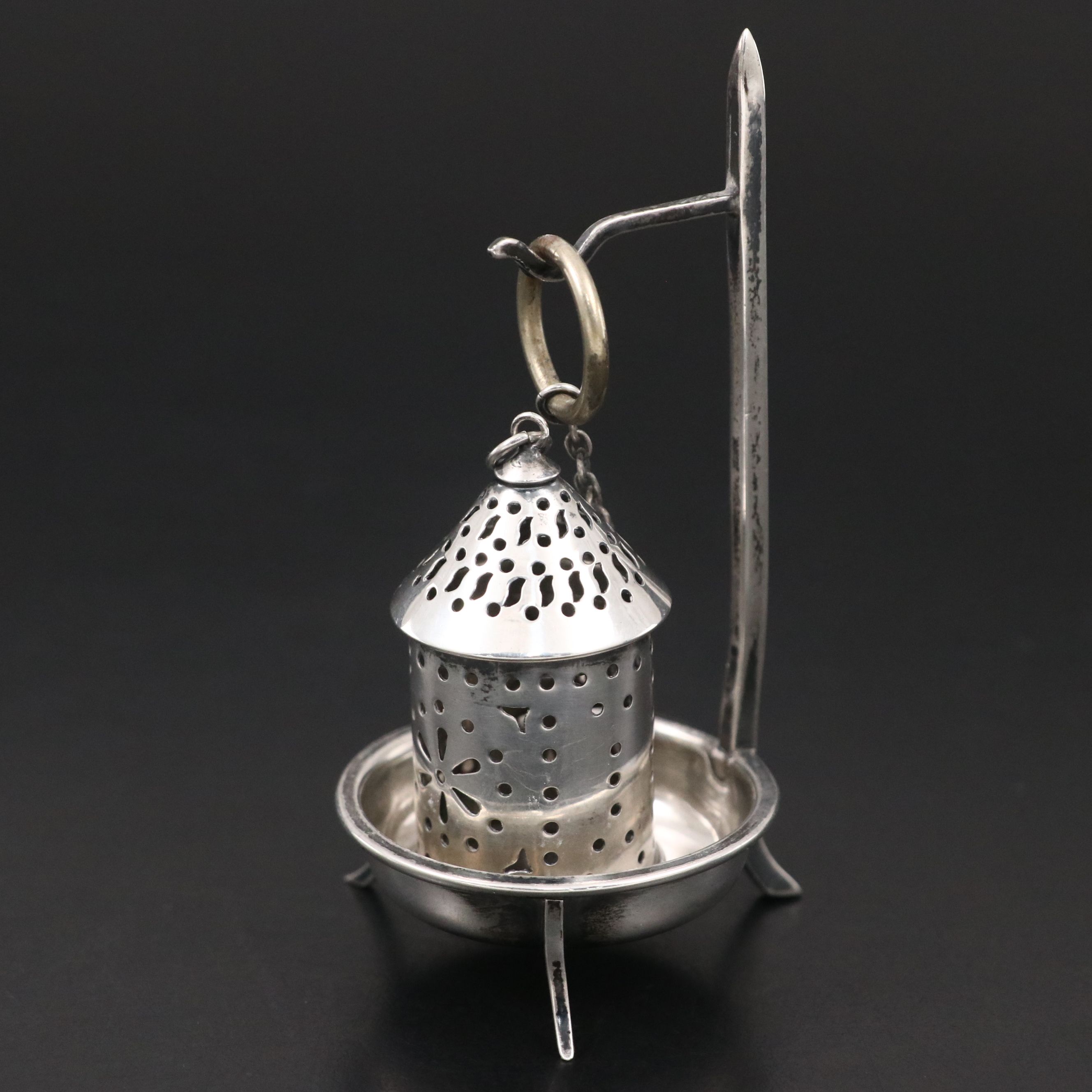 Webster and Fessenden Sterling Silver Tea Strainers, Late 19th / Early 20th C.