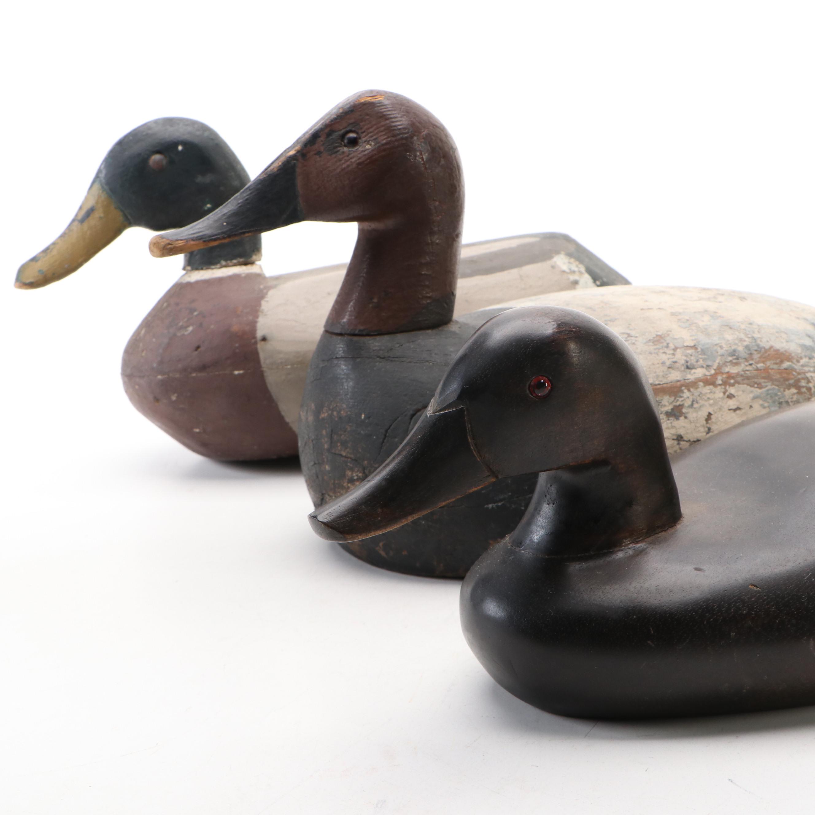 Folk Art Carved Duck Decoys