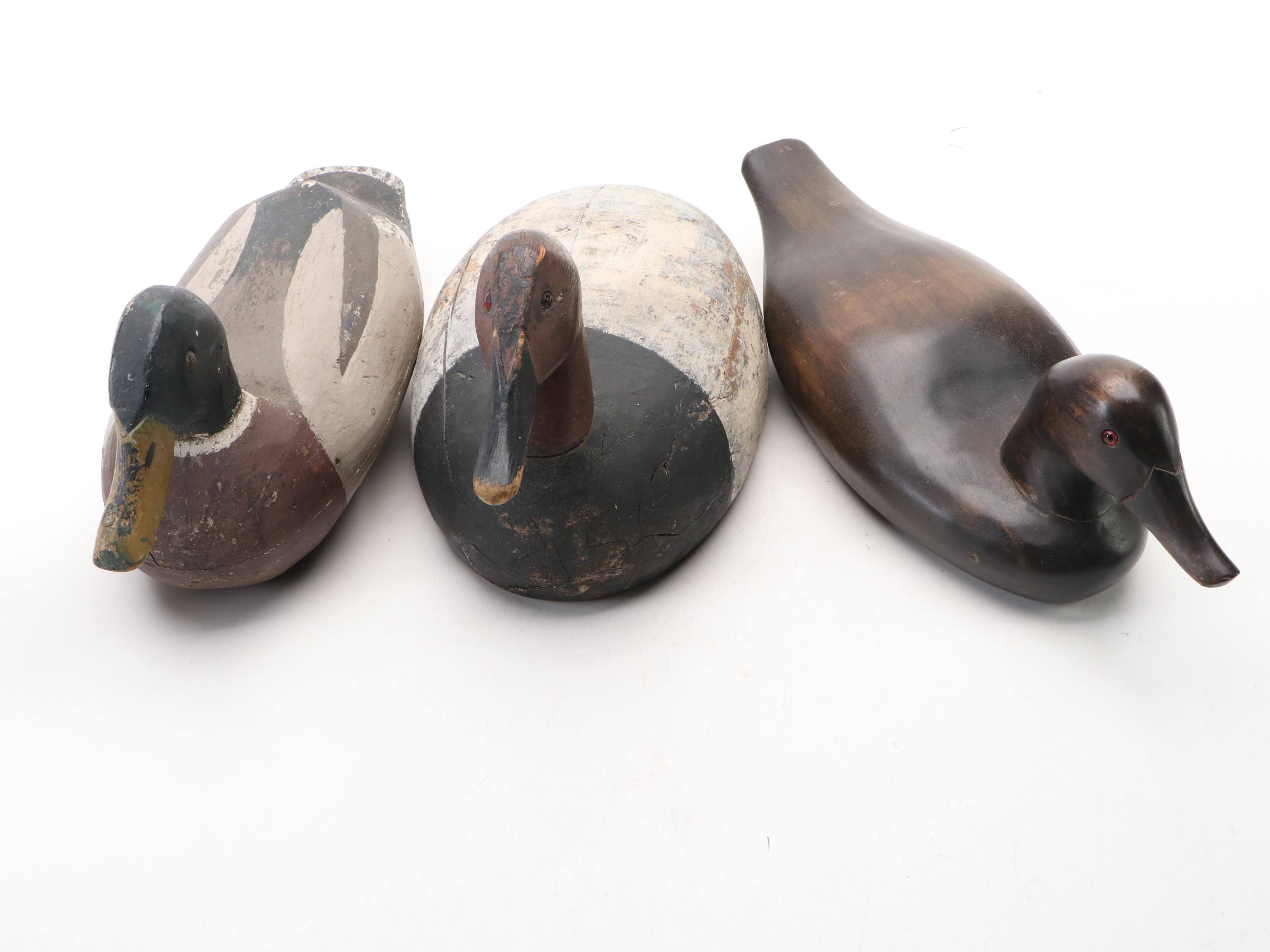 Folk Art Carved Duck Decoys