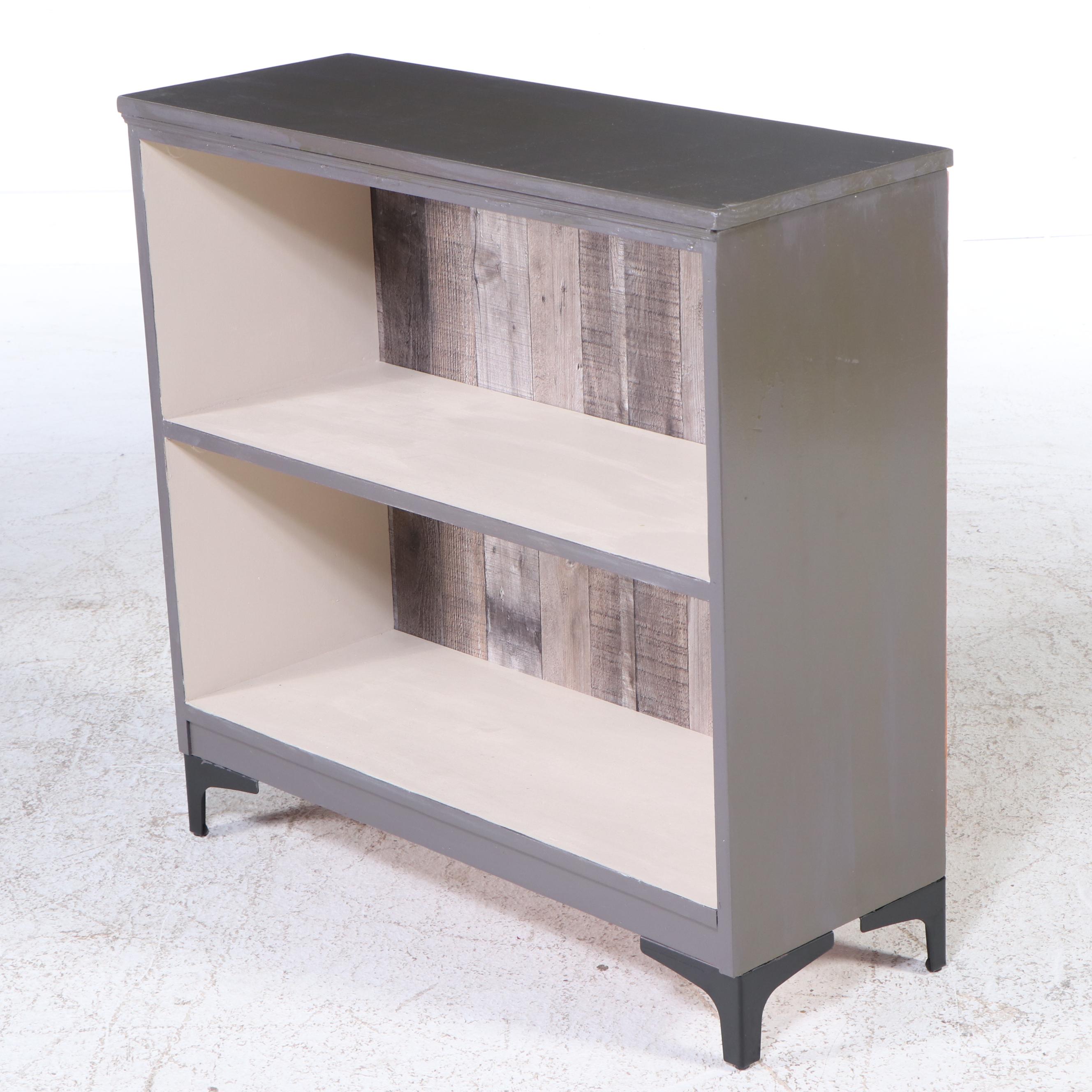 Pair of Painted Wood Bookcases