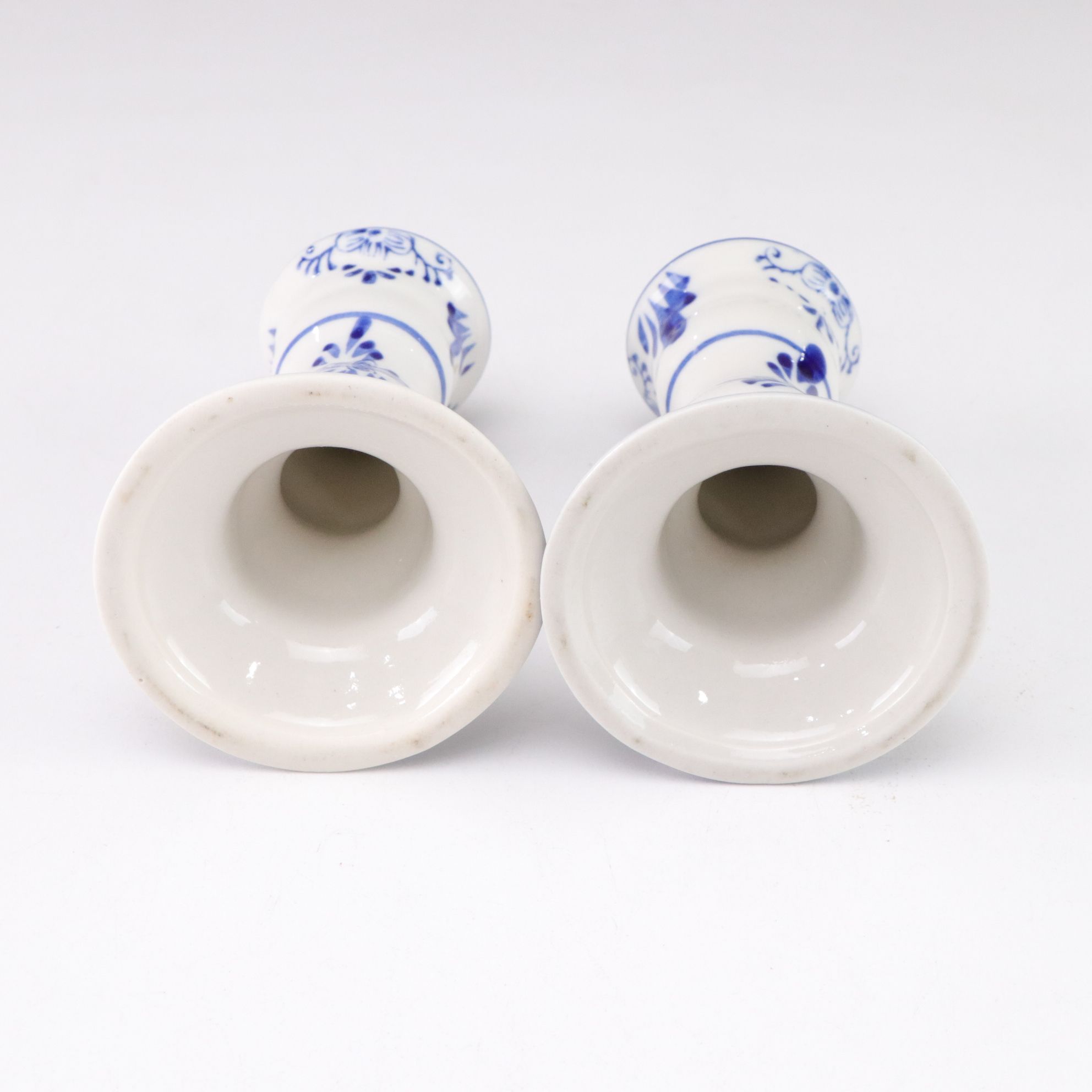 Delft Blue Crocus Planters, Candlesticks & Decorative Boxes with Windmill Motif