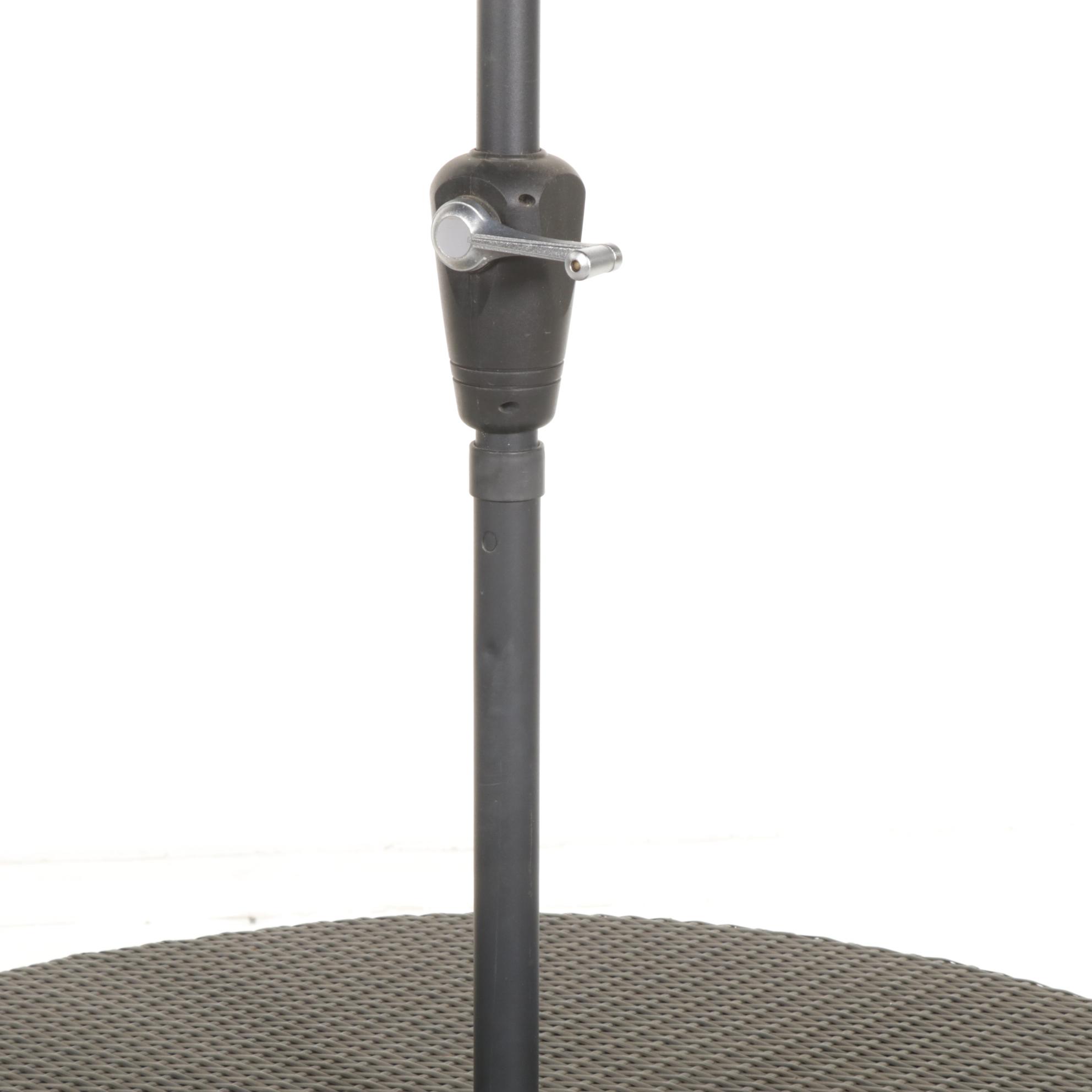 Frontgate PE Rattan Wicker Folding Patio Dining Table and Chairs