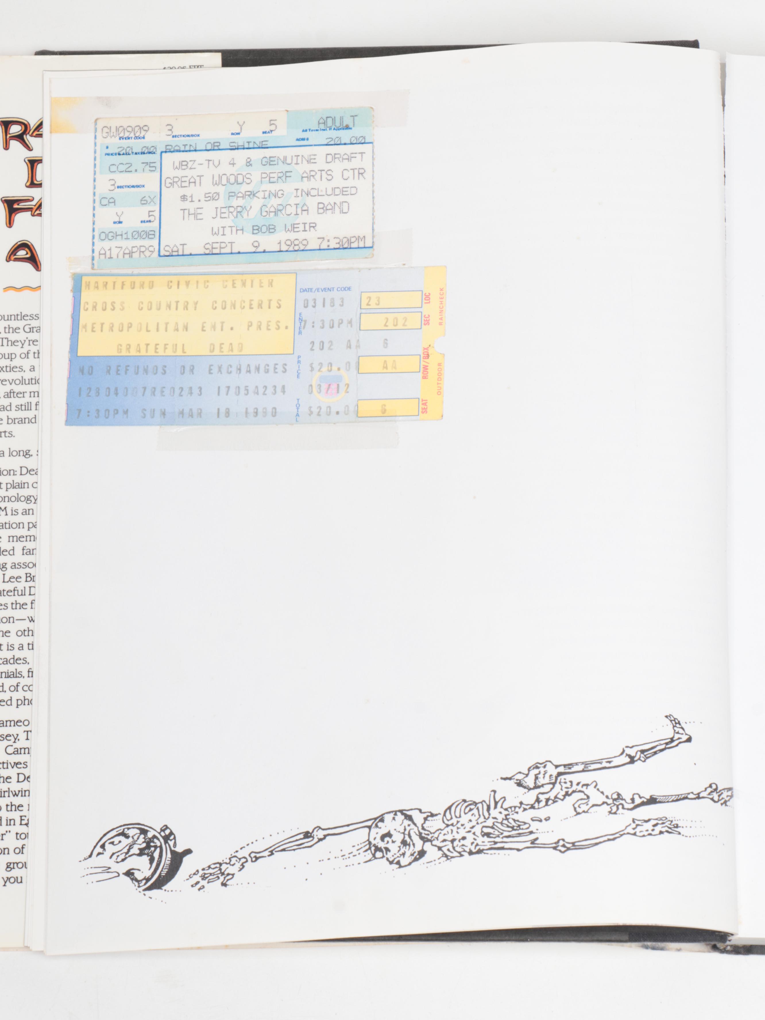 First Printing "Grateful Dead Family Album" by Jerilyn Lee Brandelius, 1989