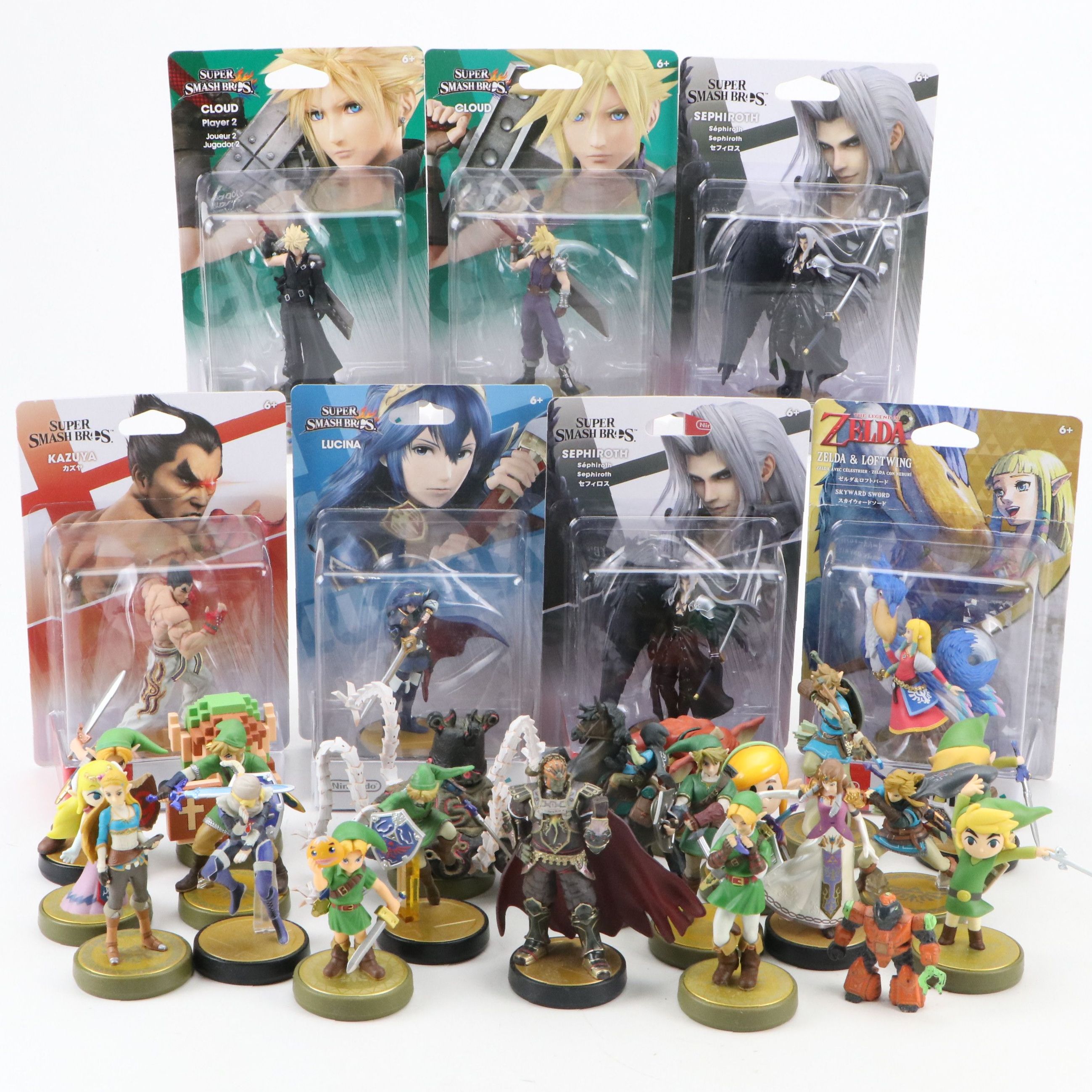 Nintendo Amiibo "Super Smash Bros." and "The Legend of Zelda" Figures