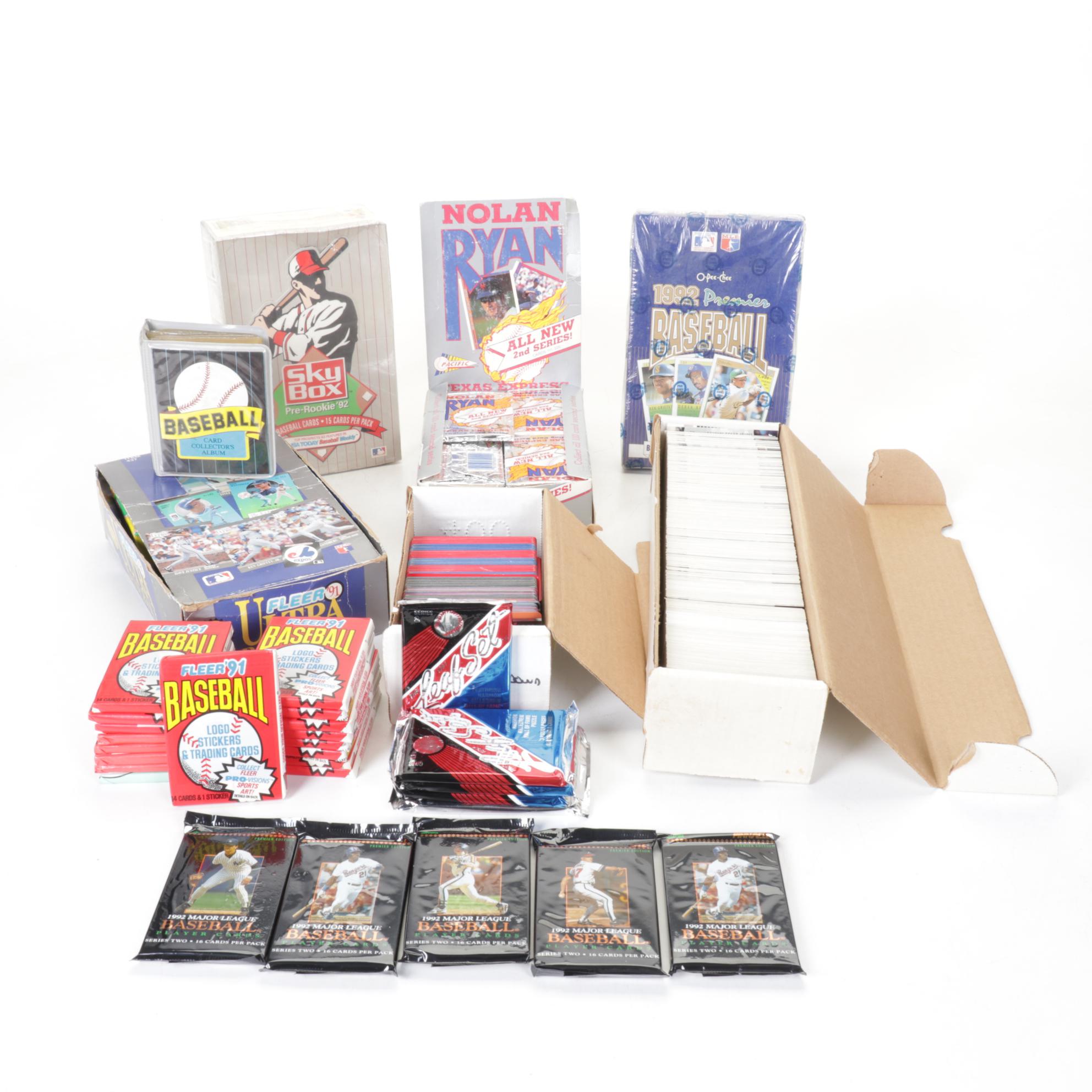 Score, Fleer, Leaf & Other Baseball Card Collections, 1990-2000