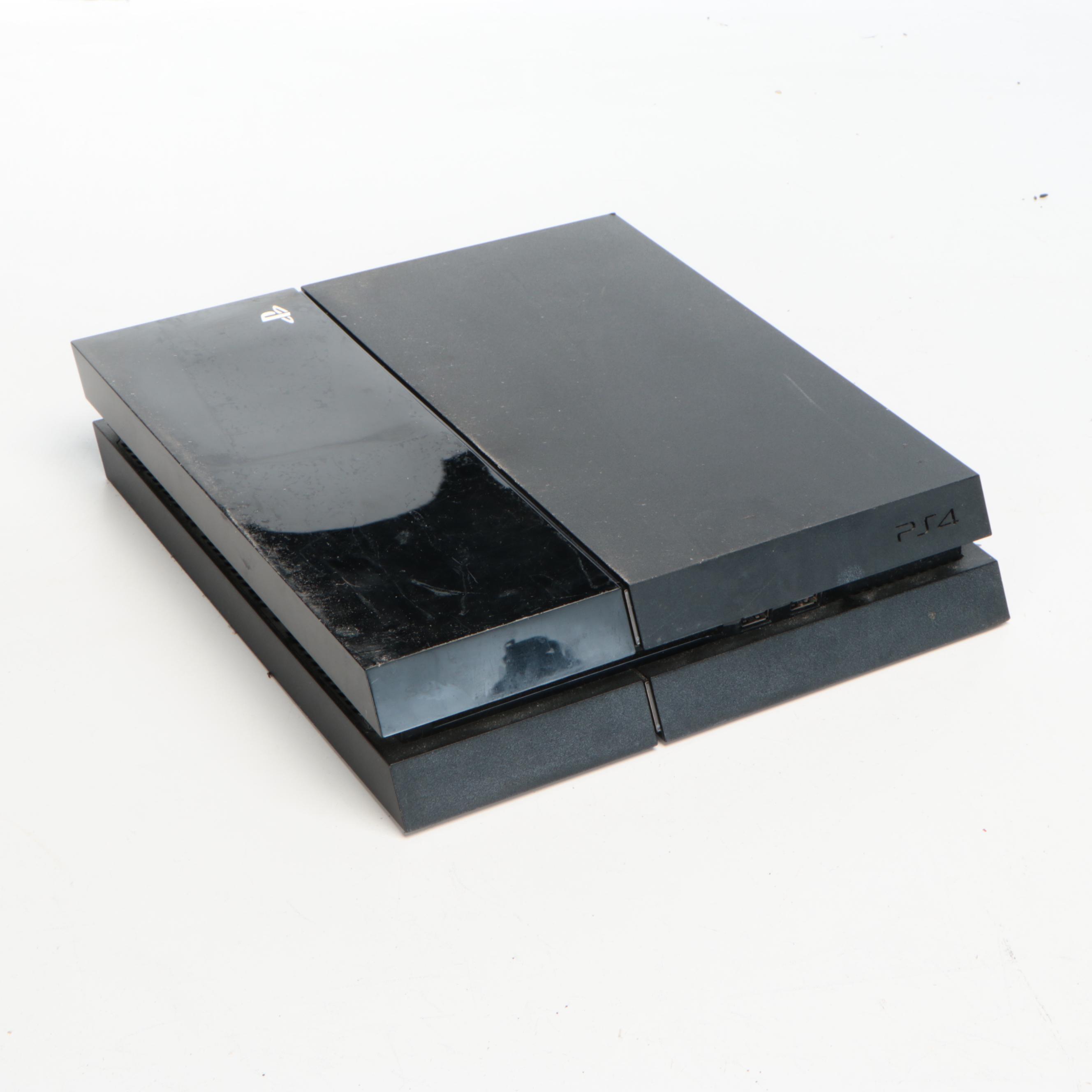 PlayStation 4 Console and Video Games with Qanba Pearl Joystick