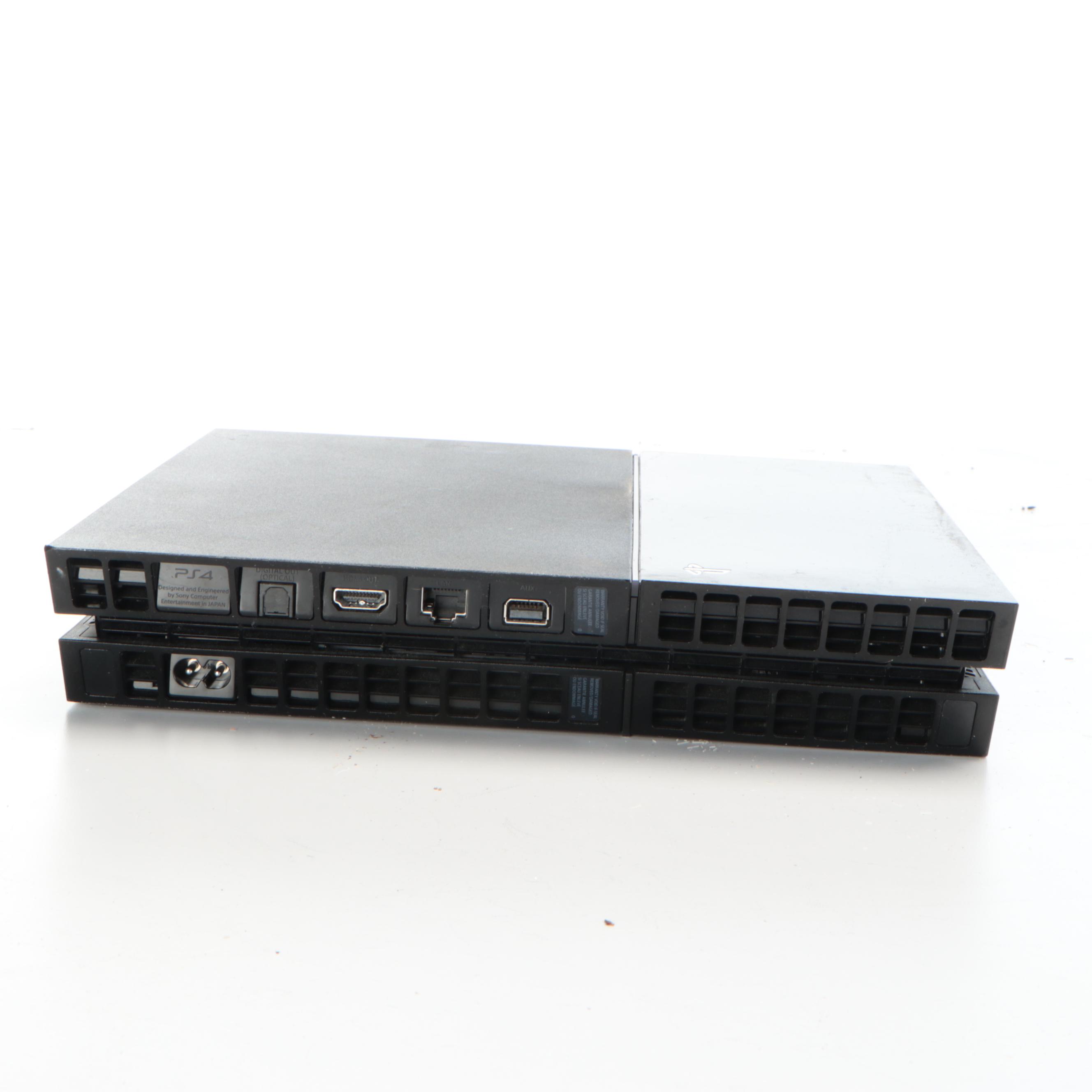 PlayStation 4 Console and Video Games with Qanba Pearl Joystick