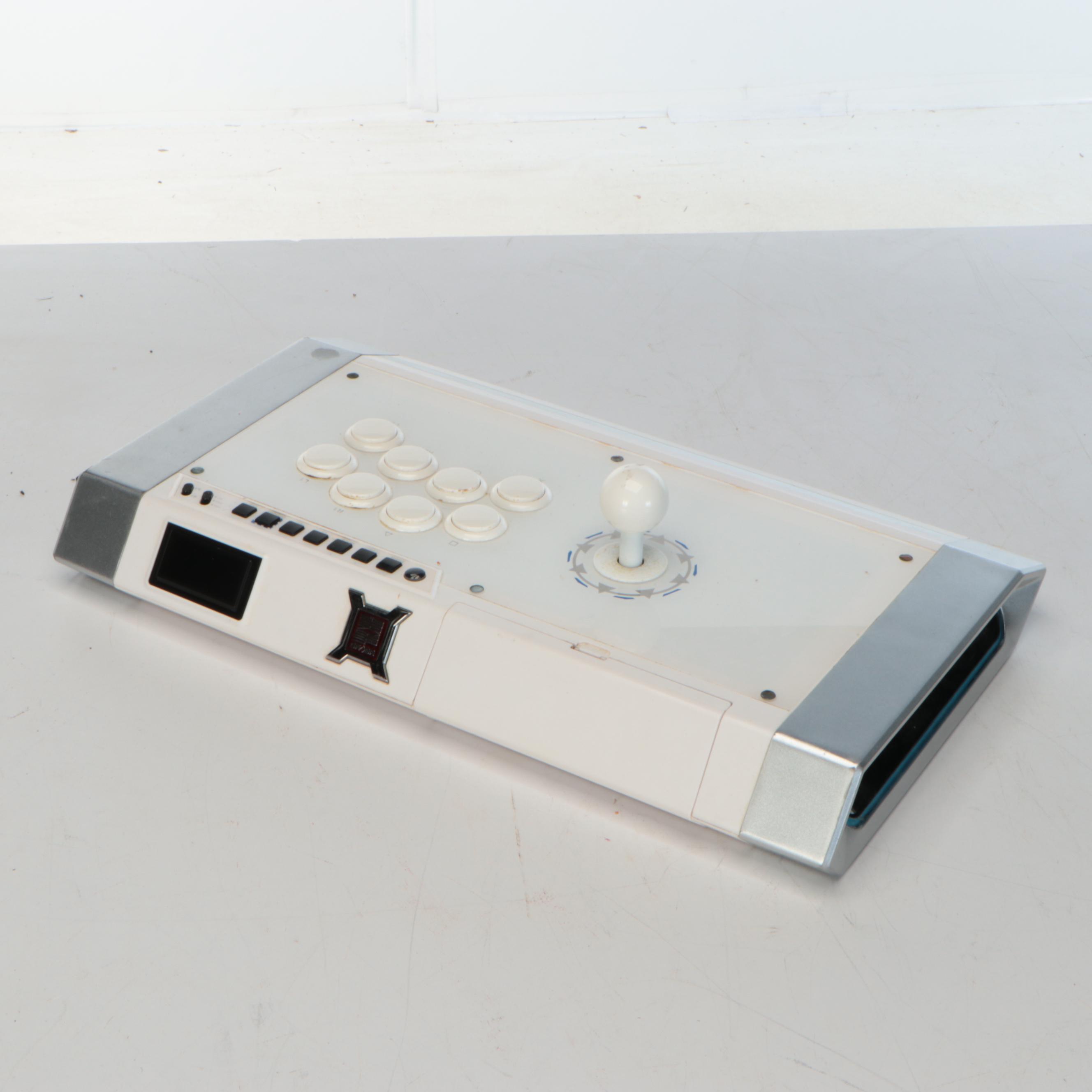 PlayStation 4 Console and Video Games with Qanba Pearl Joystick