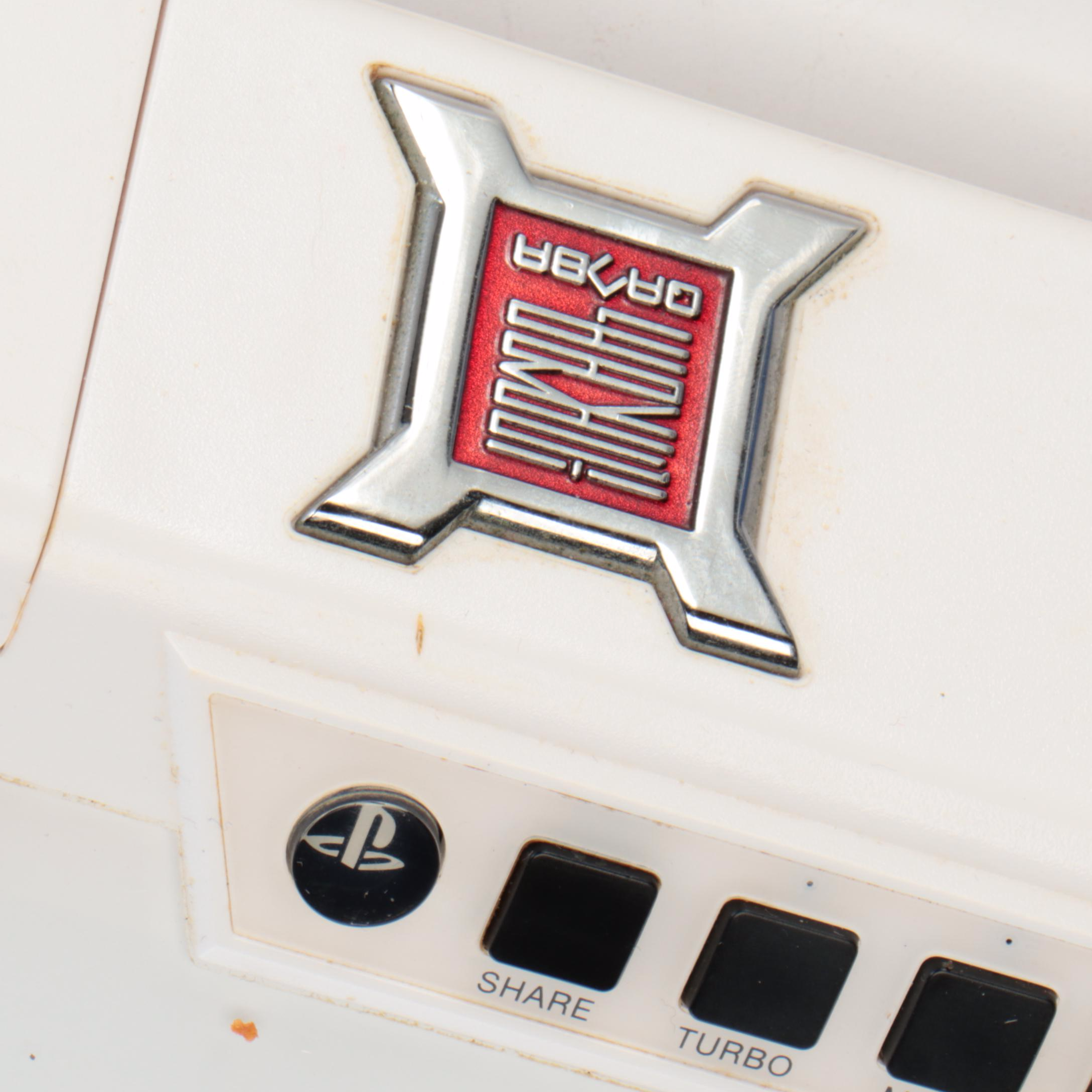 PlayStation 4 Console and Video Games with Qanba Pearl Joystick