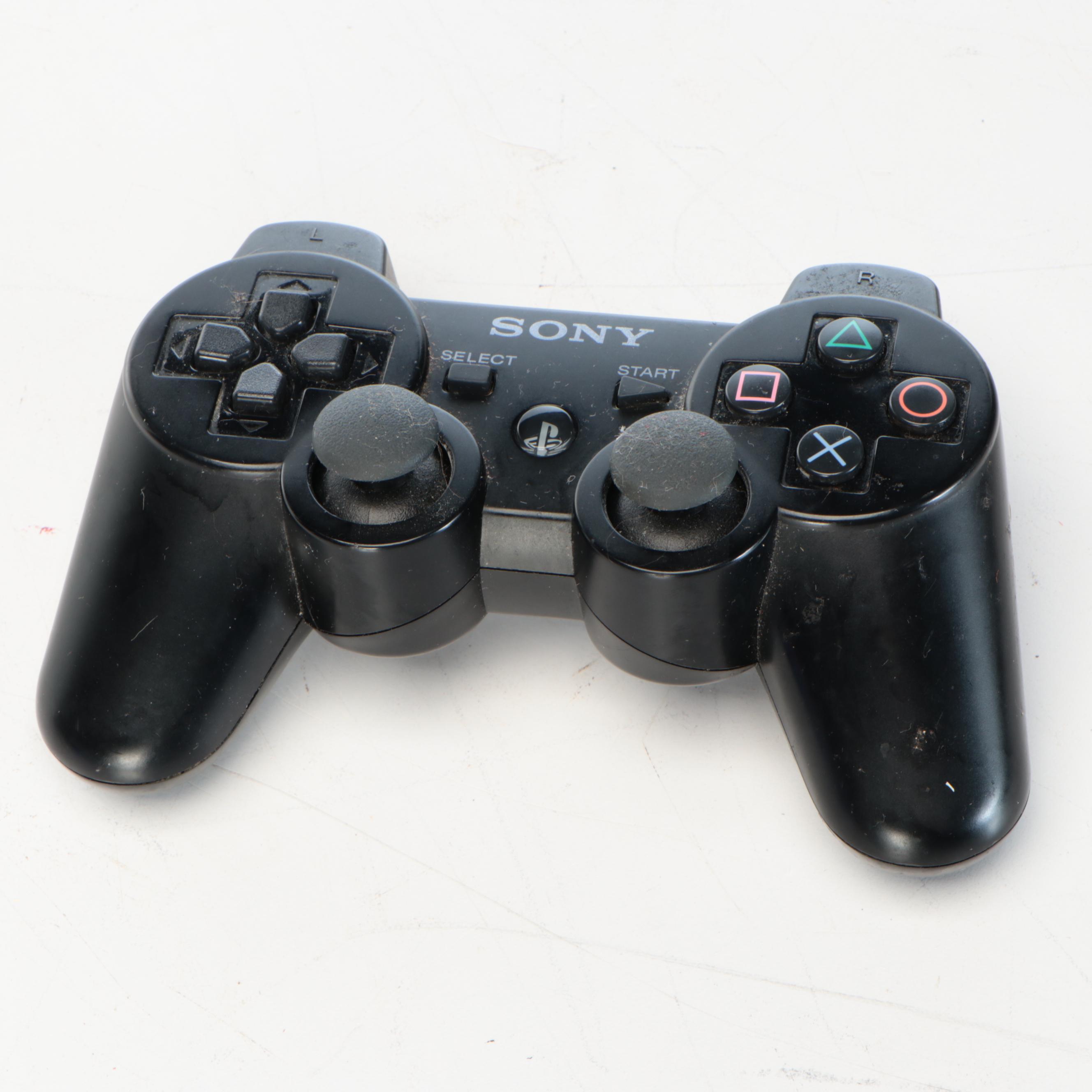 PlayStation 4 Console and Video Games with Qanba Pearl Joystick