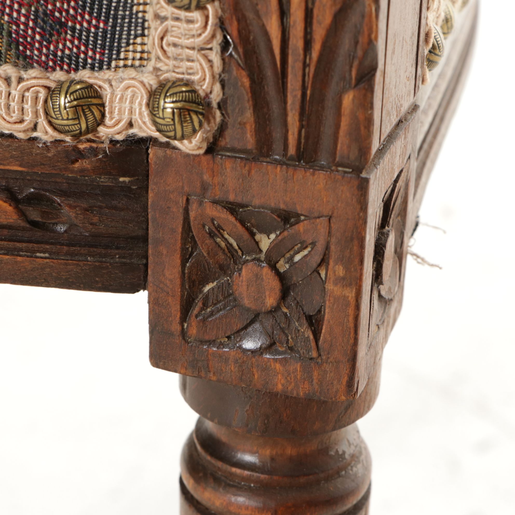 Louis XVI Style Oval Back Armchair, Early to Mid-20th Century