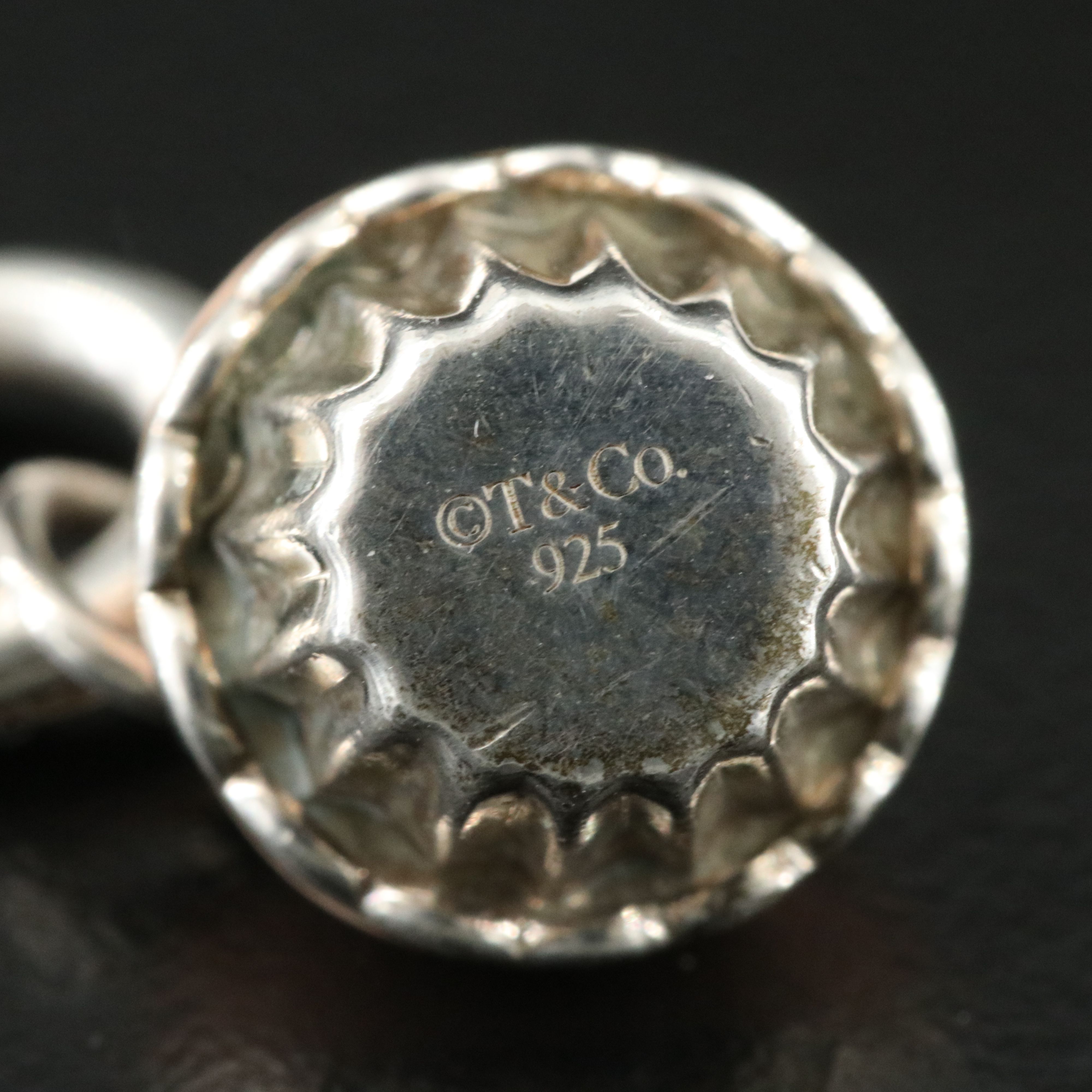 Tiffany & Co. Sterling and Enamel Cupcake Charm