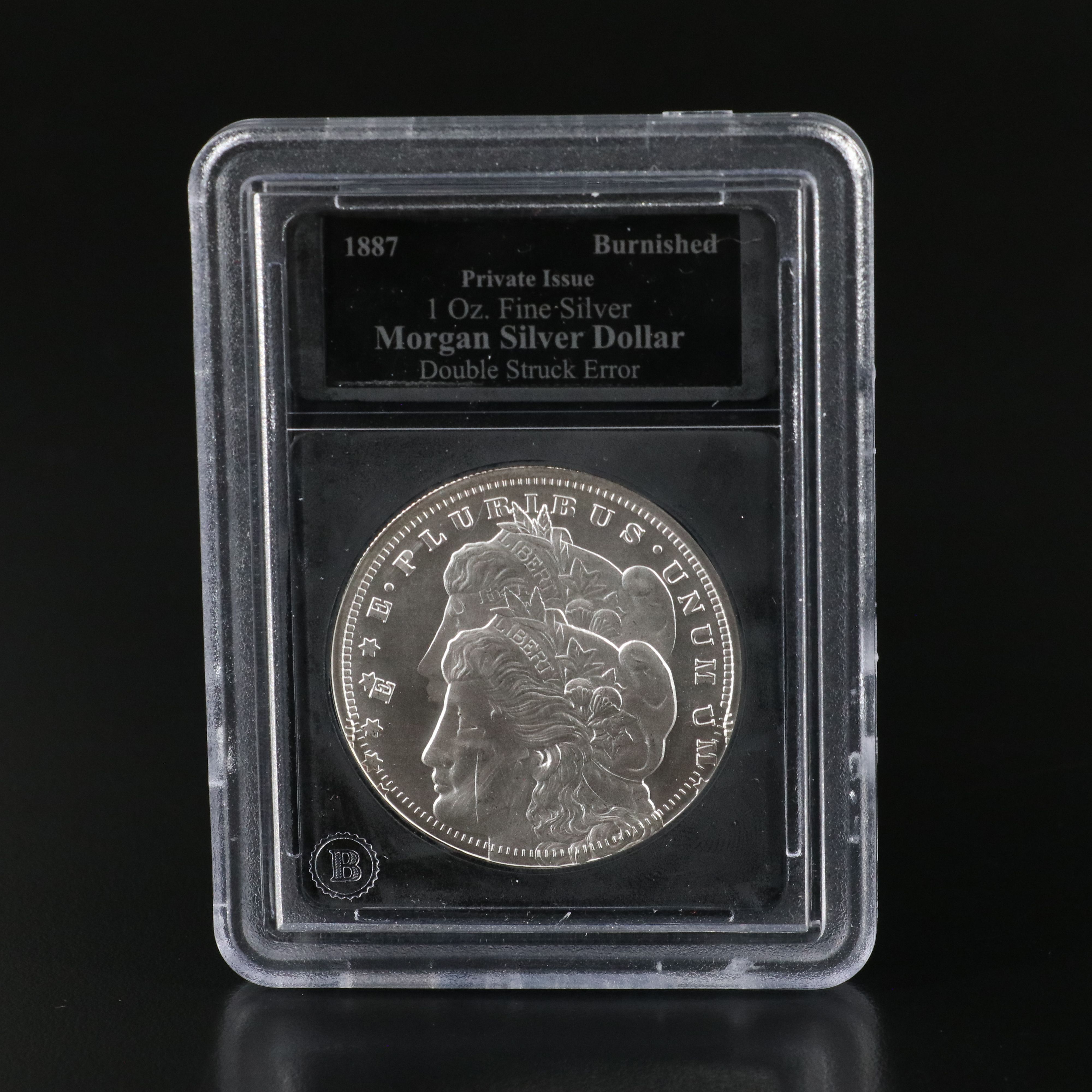 Fantasy Double-Struck 1-Oz. Morgan Silver Dollar, 1921-D Morgan Silver Dollar