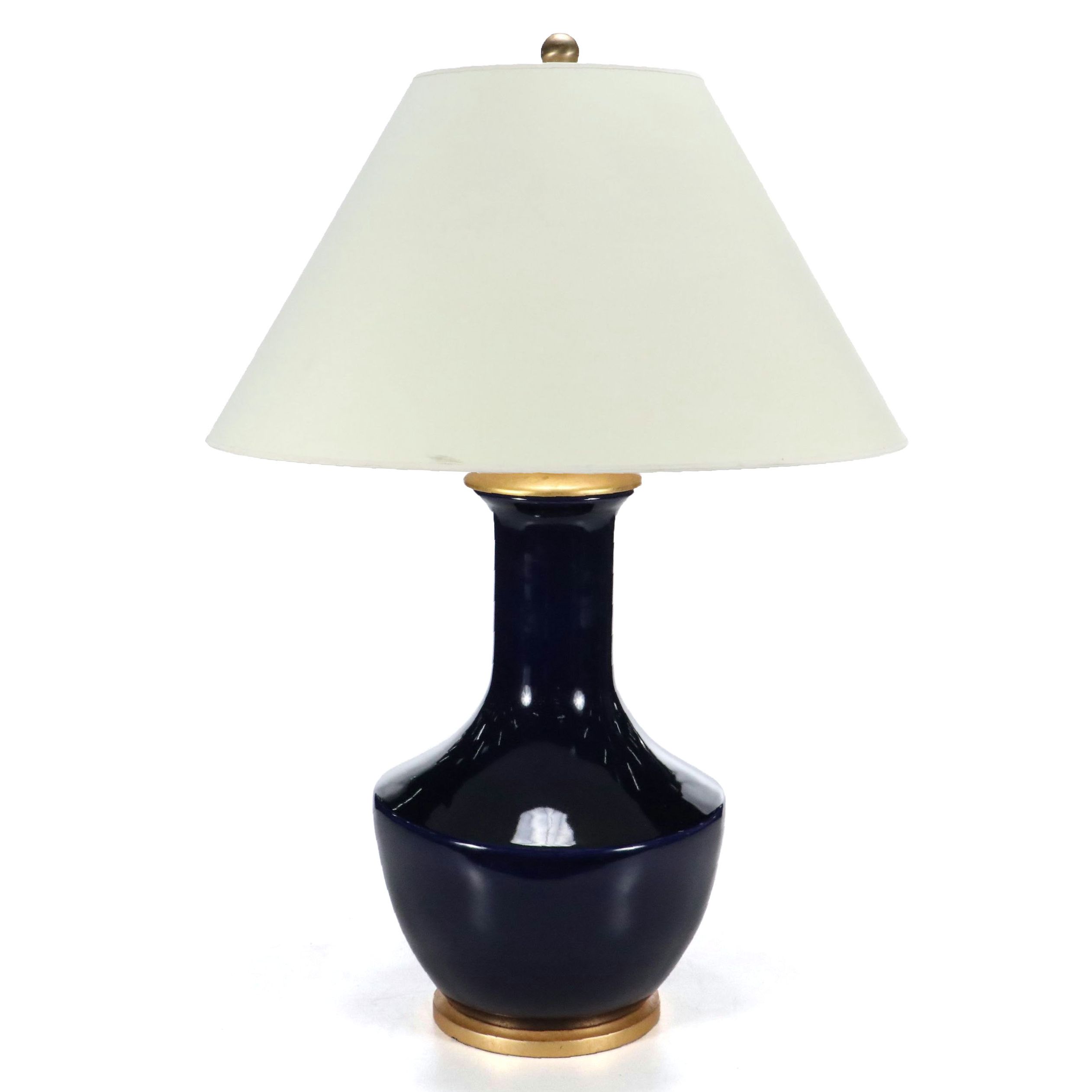 Visual Comfort & Co. "Lambay" Cobalt Porcelain Table Lamp