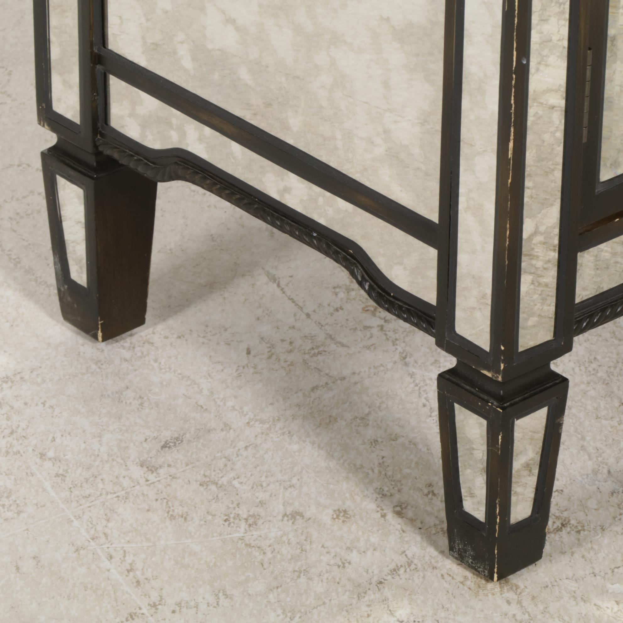 Arhaus "Isla" Contemporary Mirrored Credenza