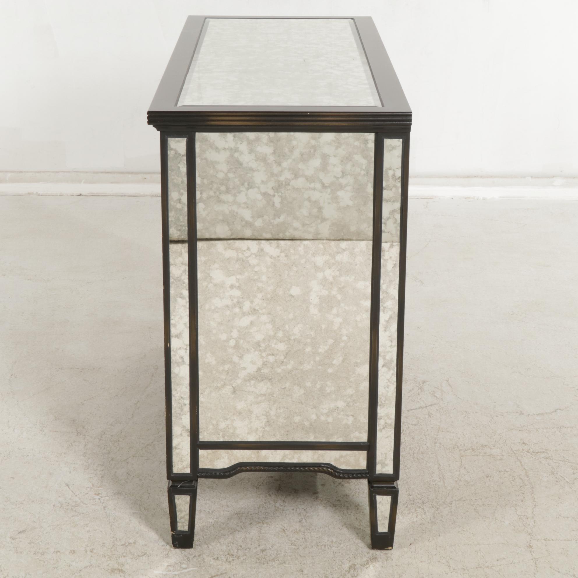 Arhaus "Isla" Contemporary Mirrored Credenza