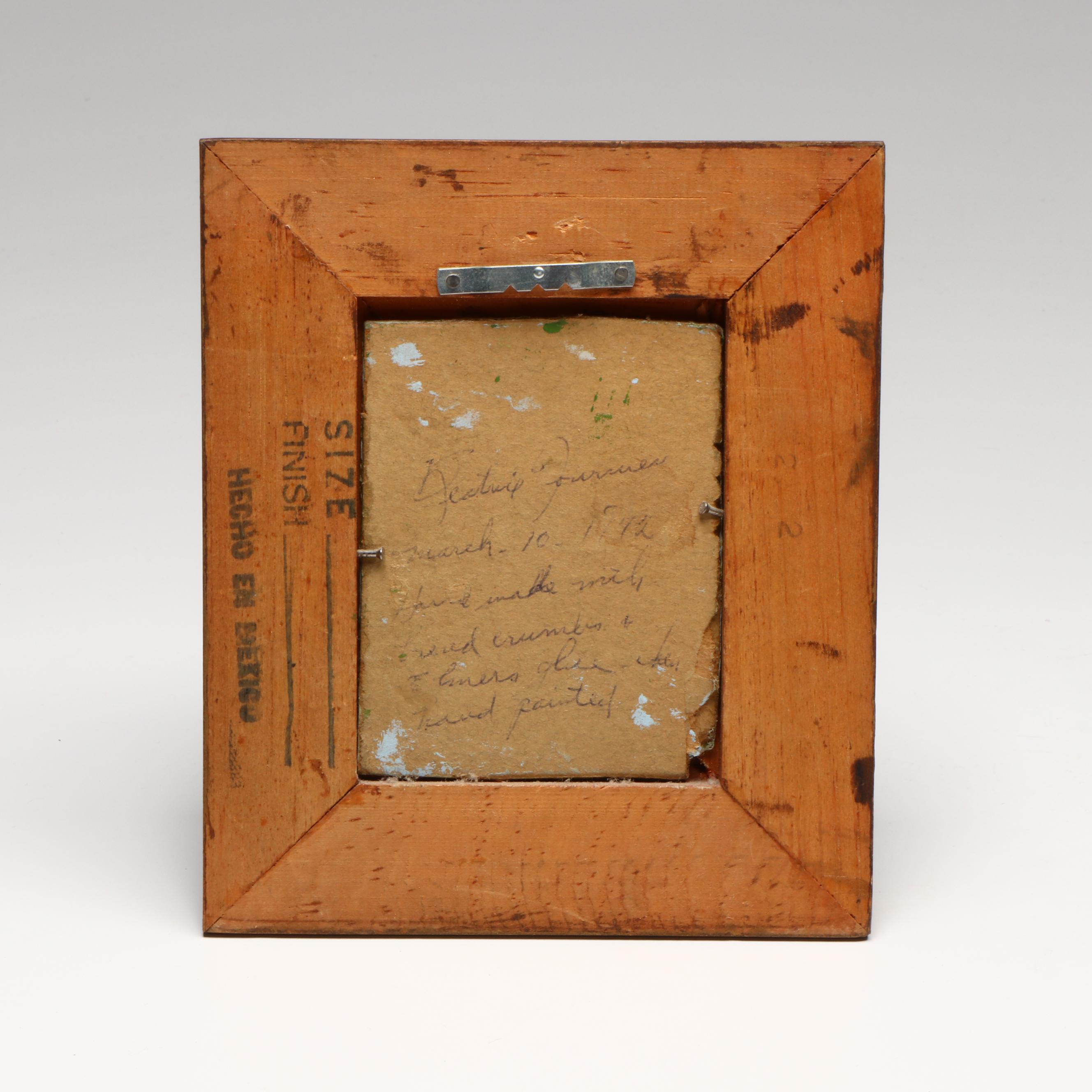 Ceramic Boudoir Lamp with Vanity and Other Decor