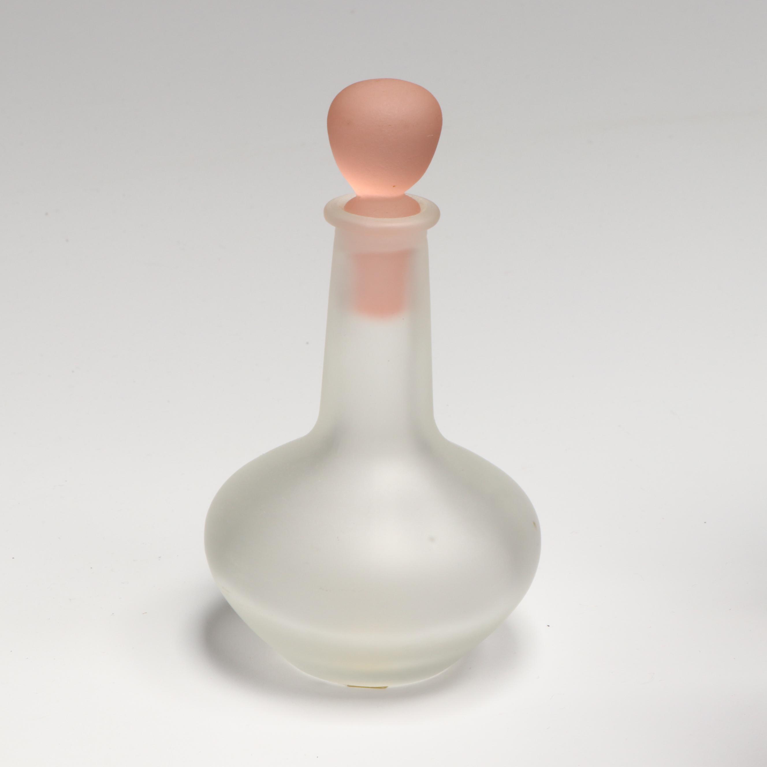 Ceramic Boudoir Lamp with Vanity and Other Decor