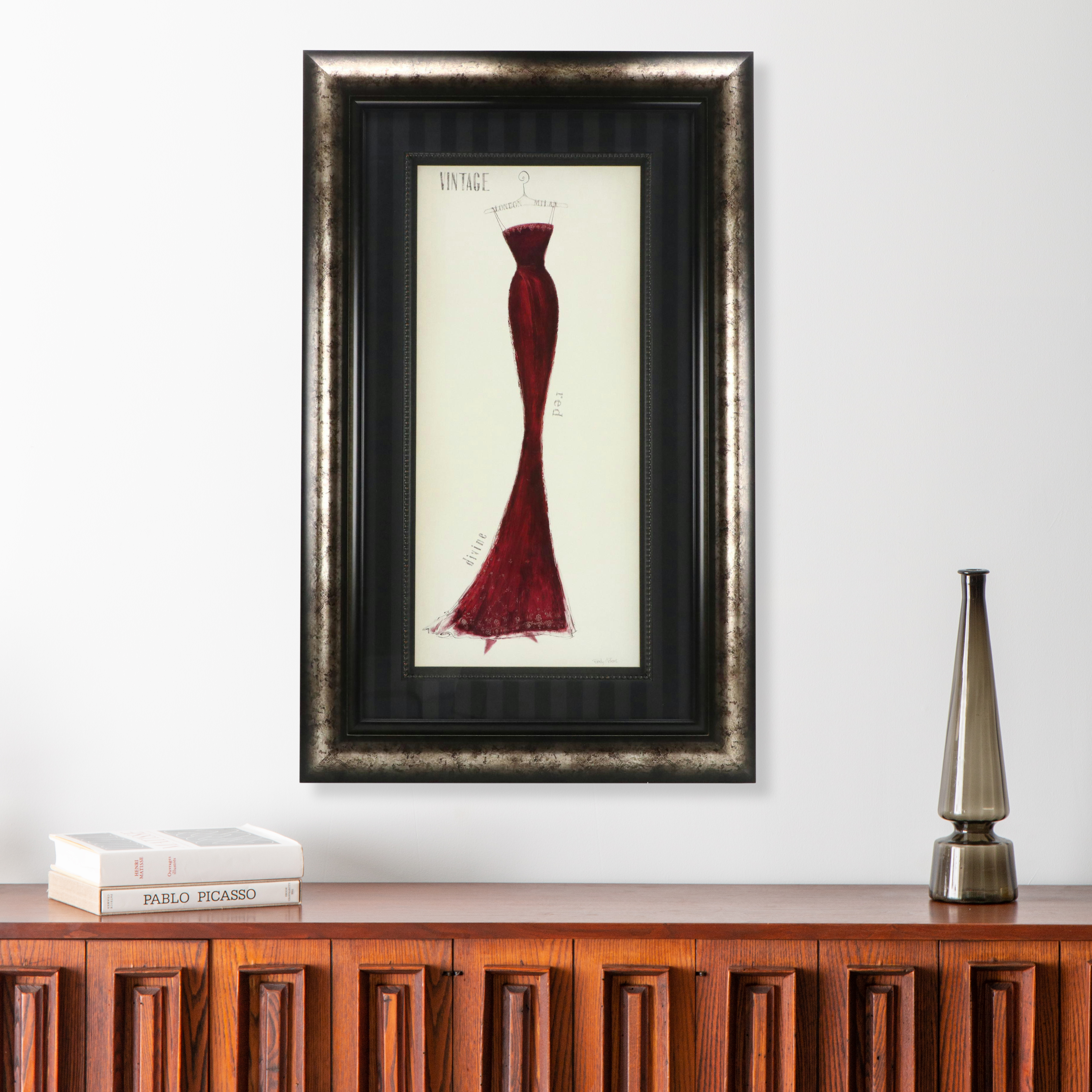 Offset Lithograph Poster After Emily Adams "Vintage" Dress